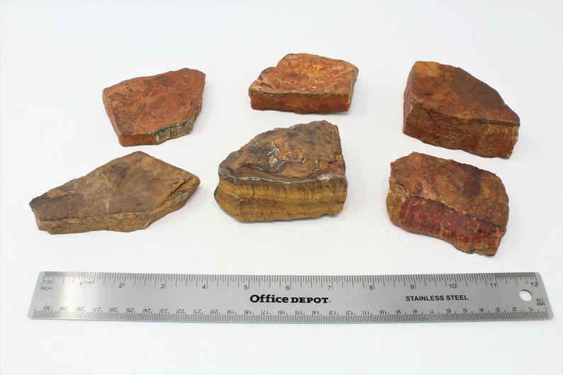 Tiger Eye XL Rough Raw Chunk – High Grade A Quality – Healing Crystals