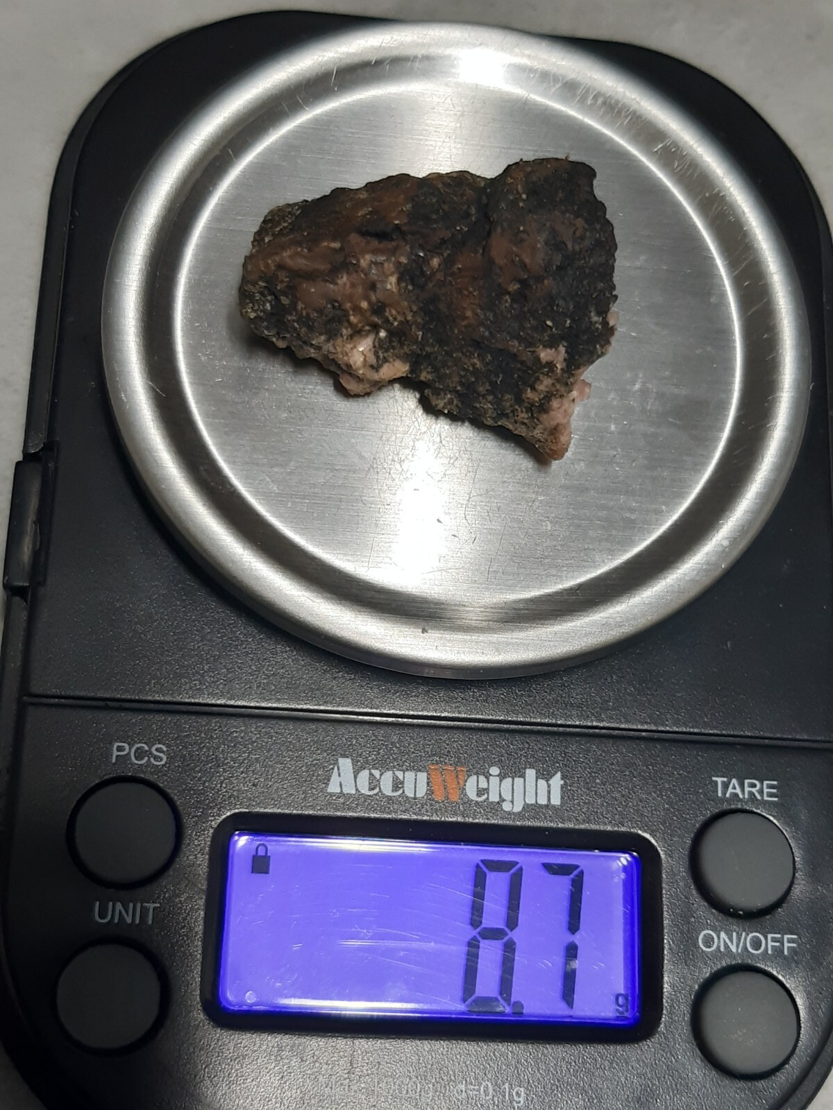 Inesite Natural Stone (Please read description, see video/pictures for size)