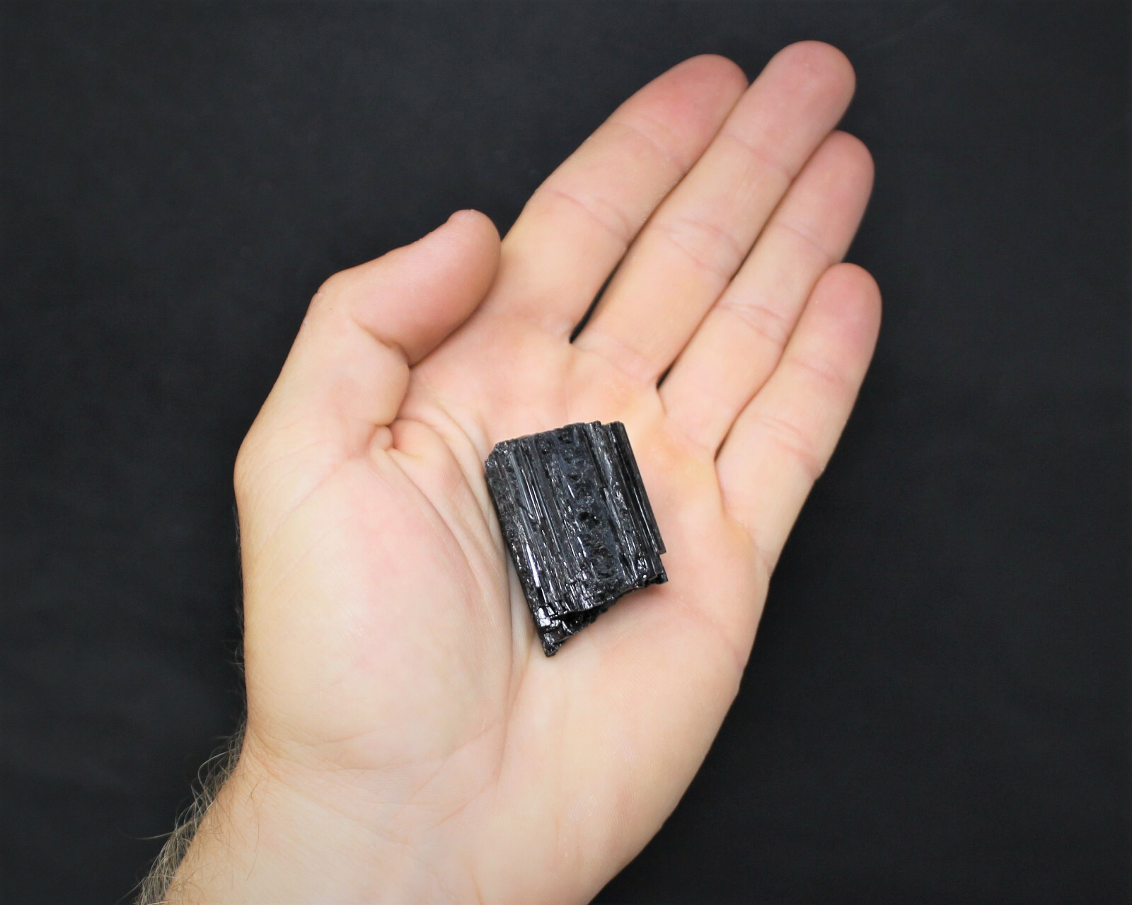 1 Selenite Tower & 1 Extra Grade Black Tourmaline Home Protection Kit Reiki