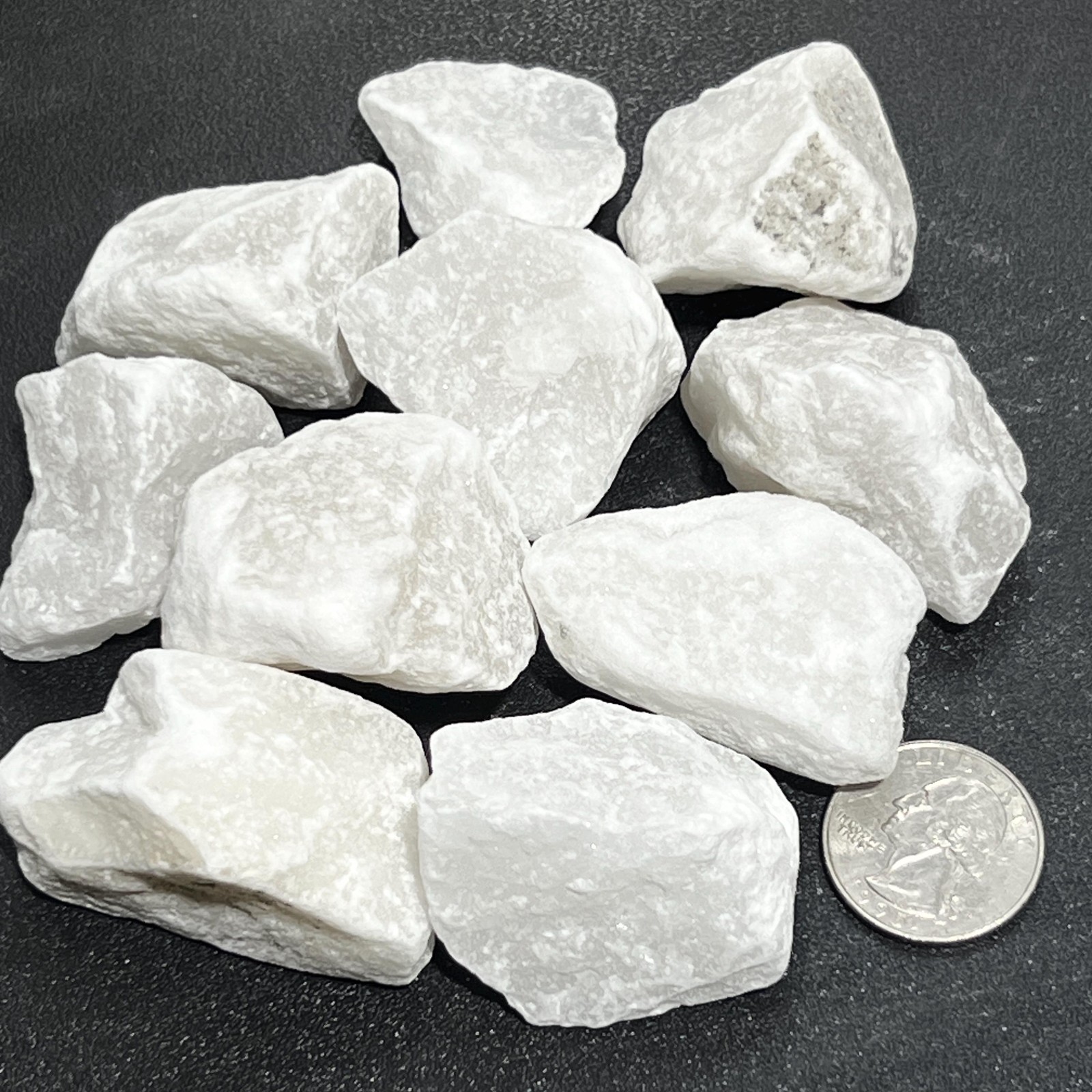 White Calcite Rough Raw Stones (By The Piece or Pound) Wholesale Gemstone Decor