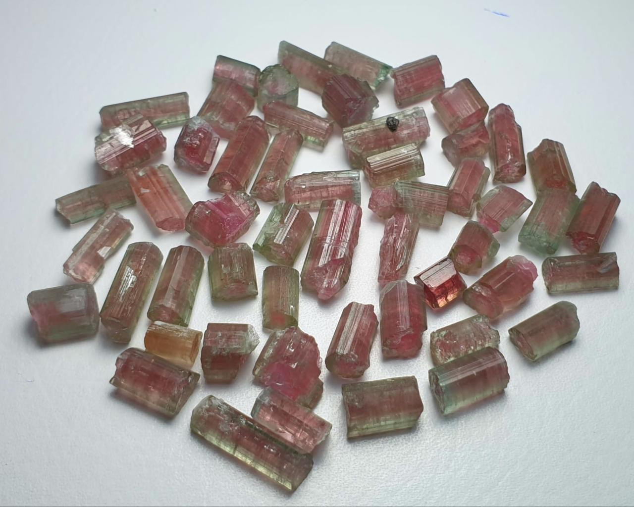 Top Quality Multi Colour Terminated Tourmaline Crystal From Lot Afghanistan
