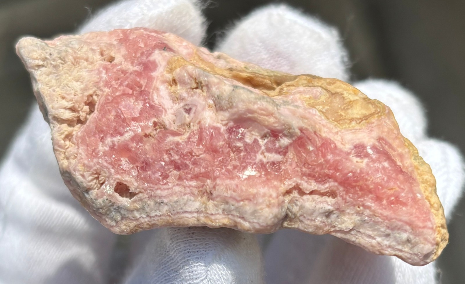 USA SALE 187g LOT REAL RHODOCHROSITE ROUGH SPECIMENS LAPIDARY PINK PYRITE GEMMY