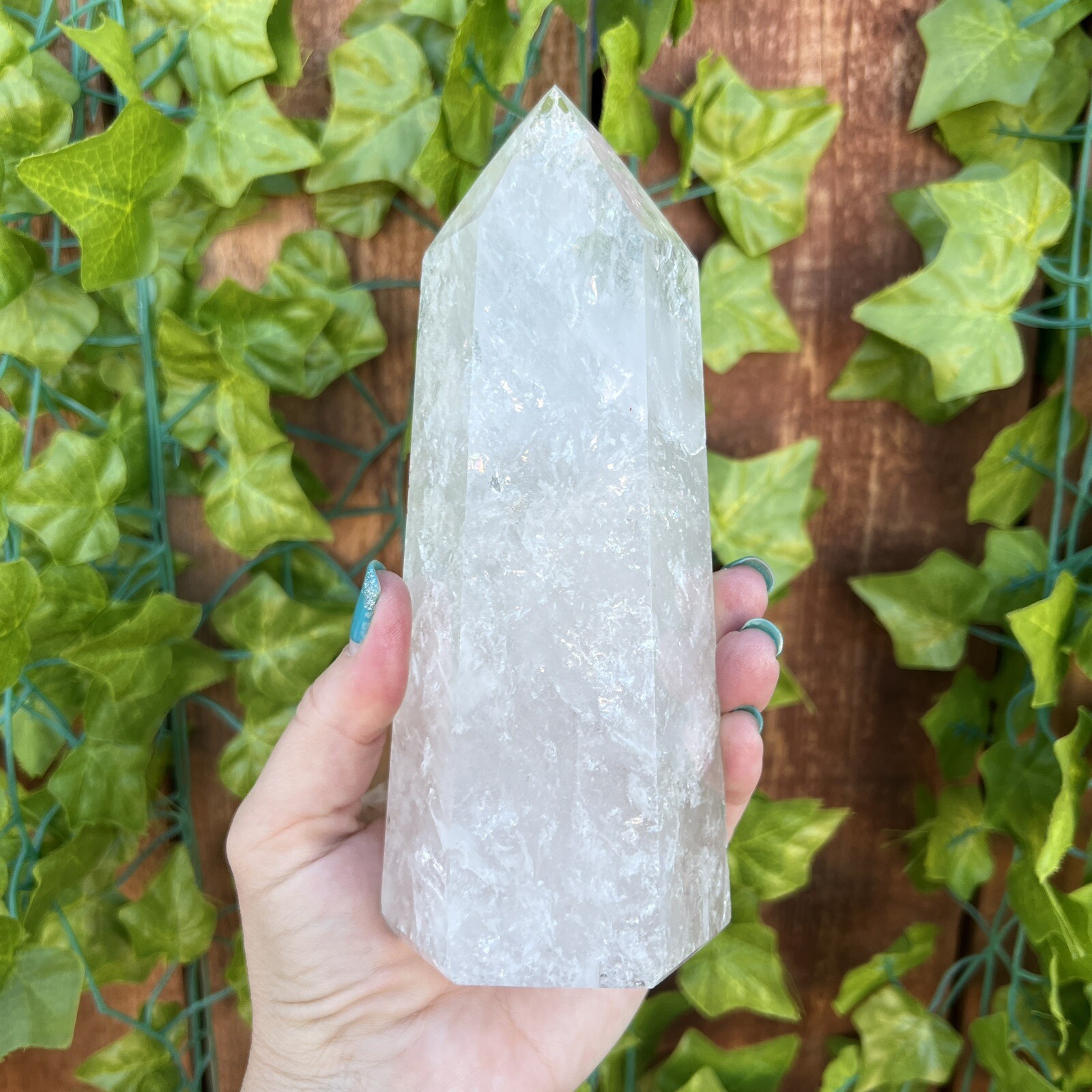 3 Piece Large Polished Quartz Crystal Points – 5 Pounds Wholesale Crystal Towers