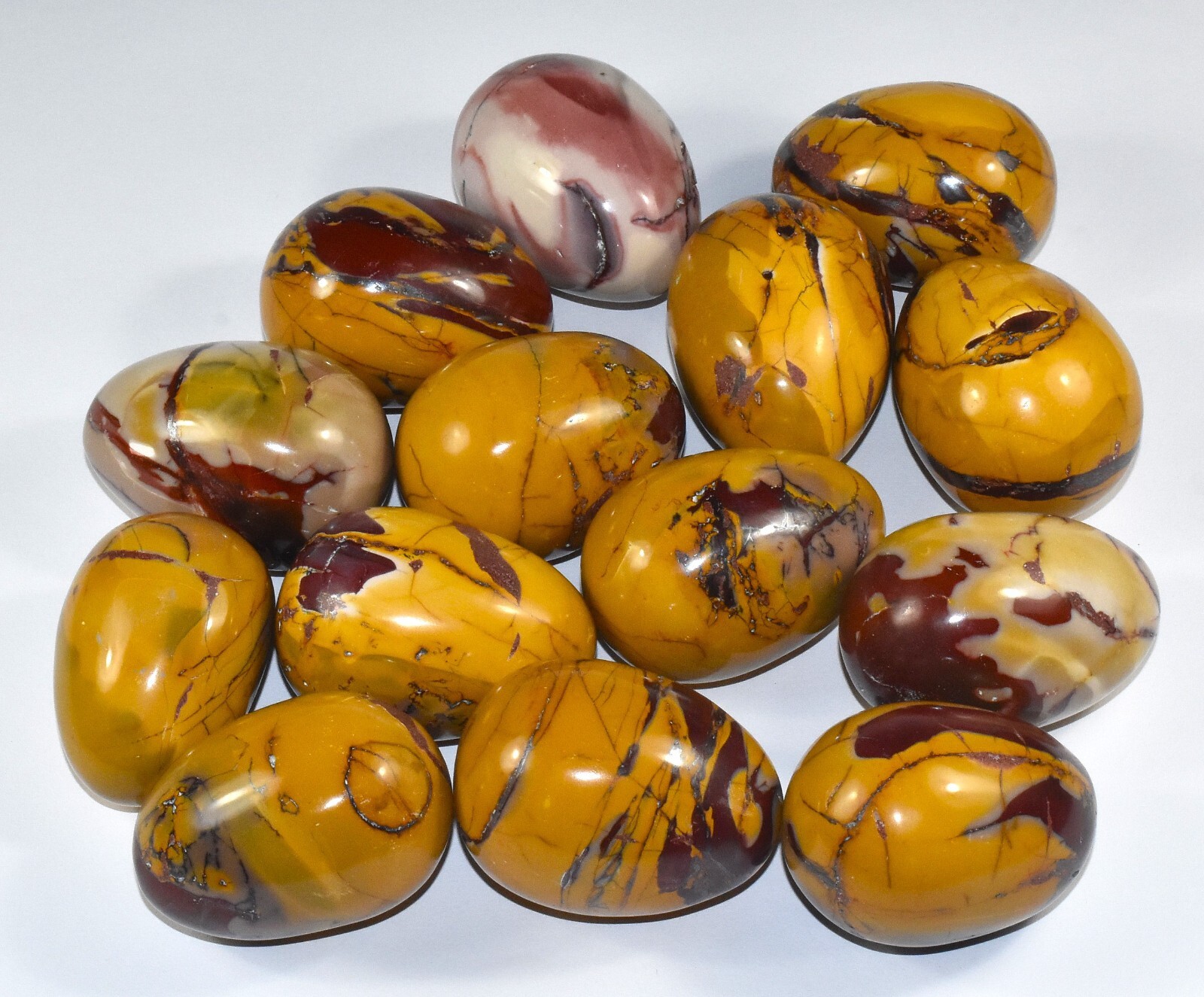 2.3″ Multicolor Mookaite Jasper Egg Polished Natural Mineral – Australia (1PC)