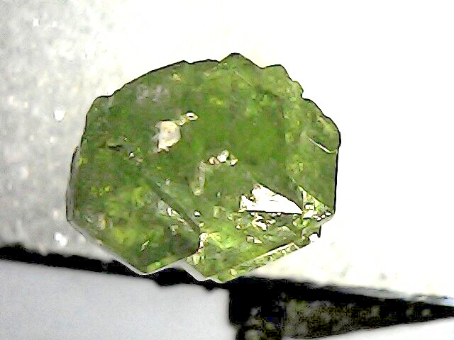 Gem Quality Rare Top Green Demantoid Garnet Crystal Italy 956