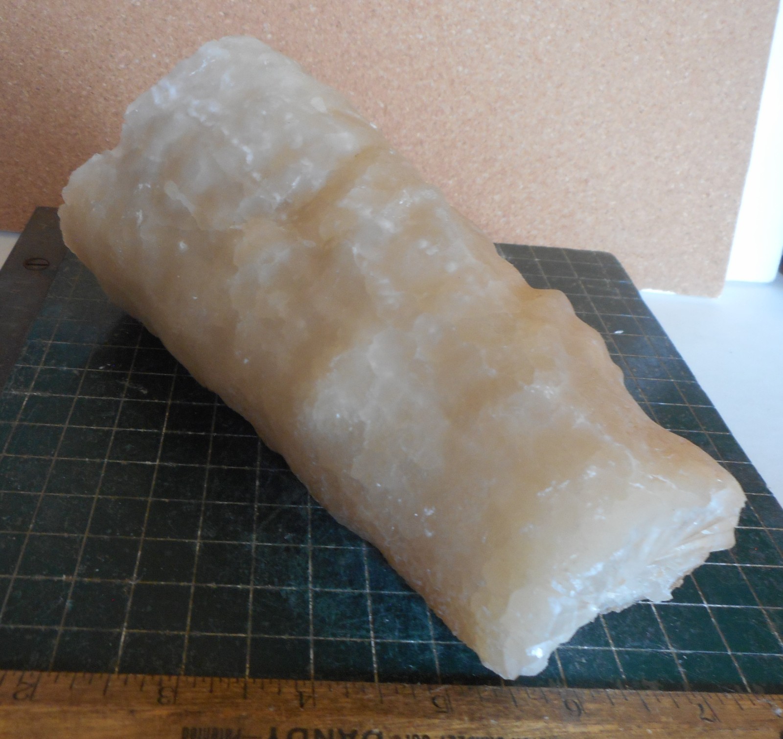 Stalactite, Calcite, Natural Crystal Specimen, 7.0″ long, 3.2″ diameter. 3.6 Lbs