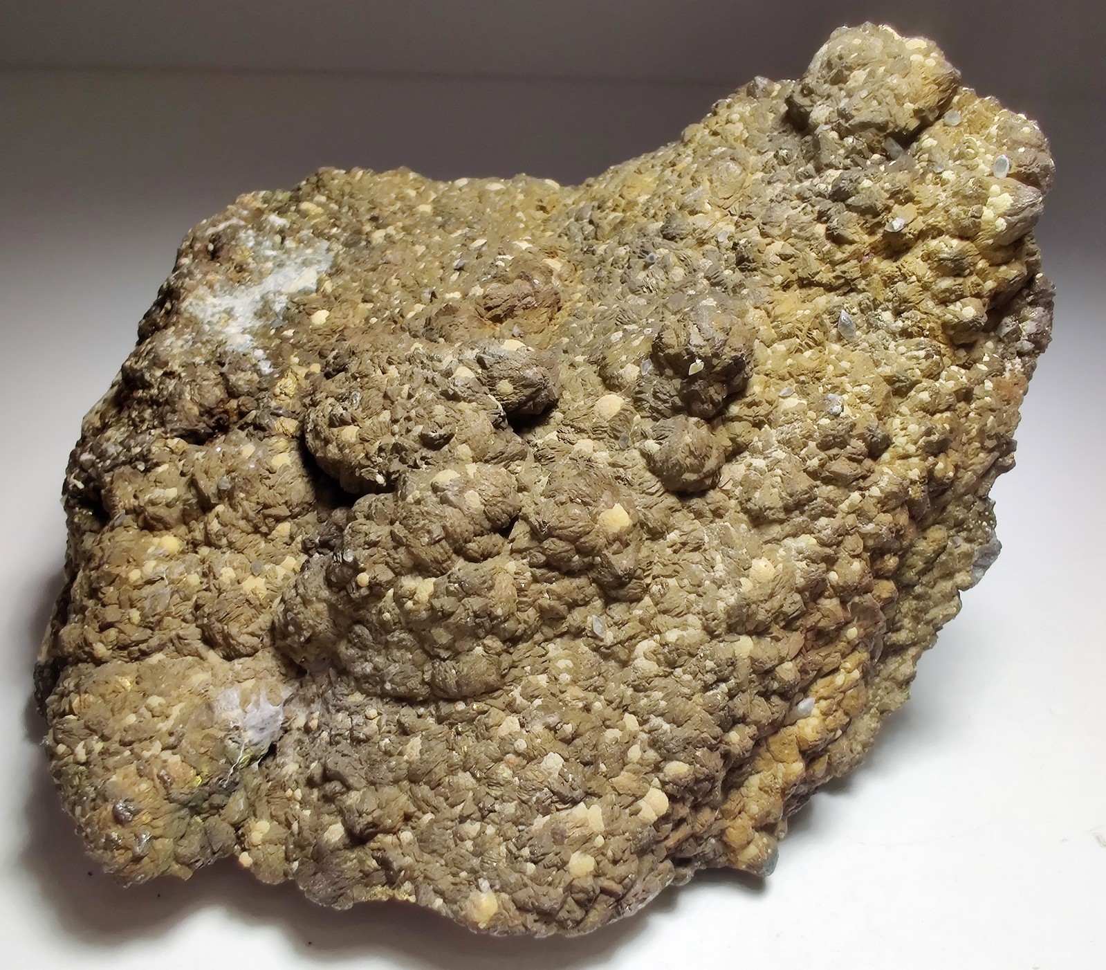 Chalcopyrite crystal covered rock, Unique! Viburnum Trend, Missouri. 450 grams.