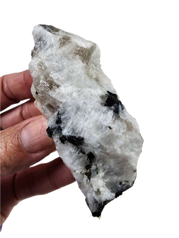 Rainbow Moonstone Rough Stone India 62.2 grams