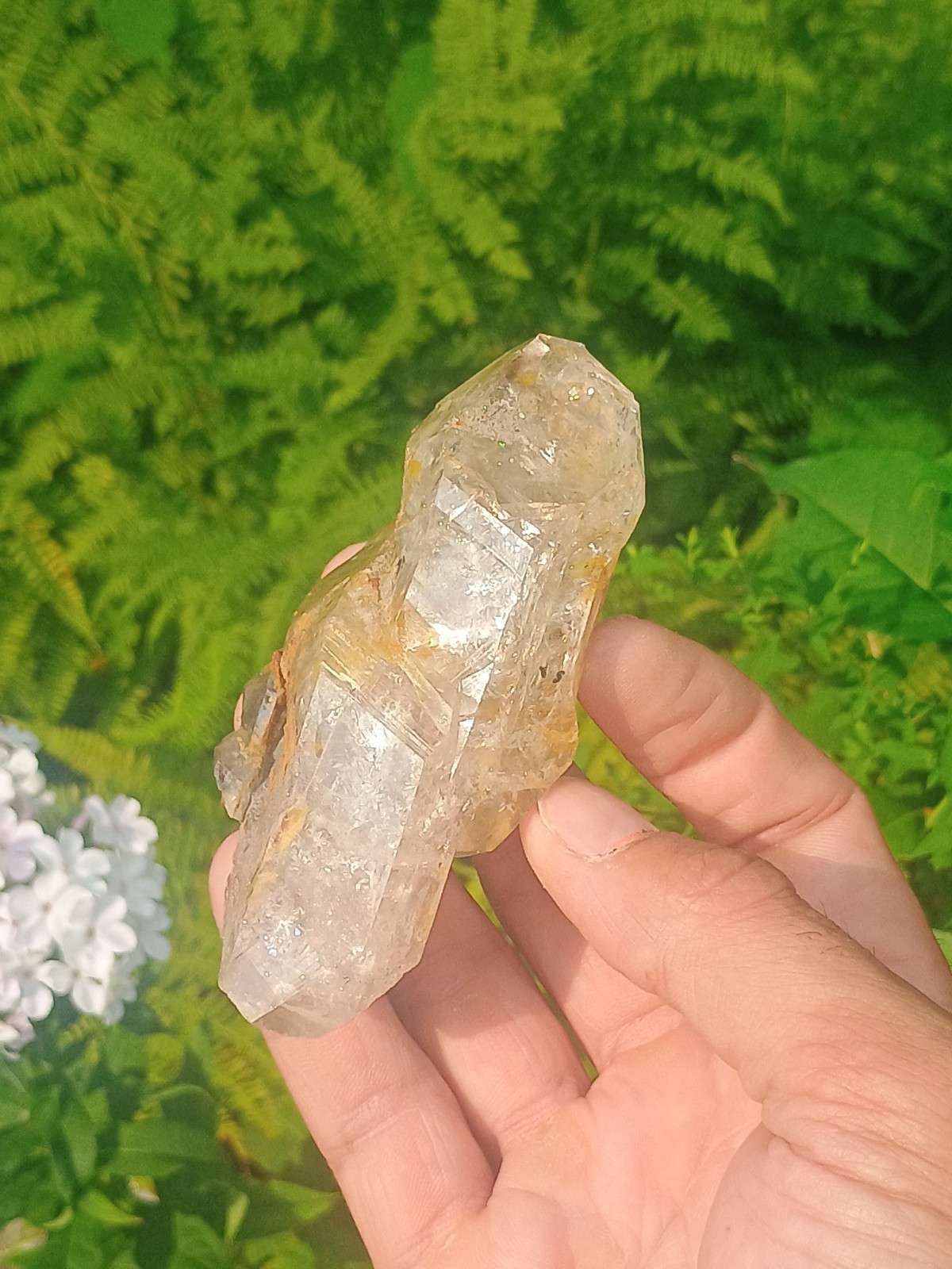 (RARE!!!) Herkimer 💎 Golden Healer Miner Direct From NY ❤️