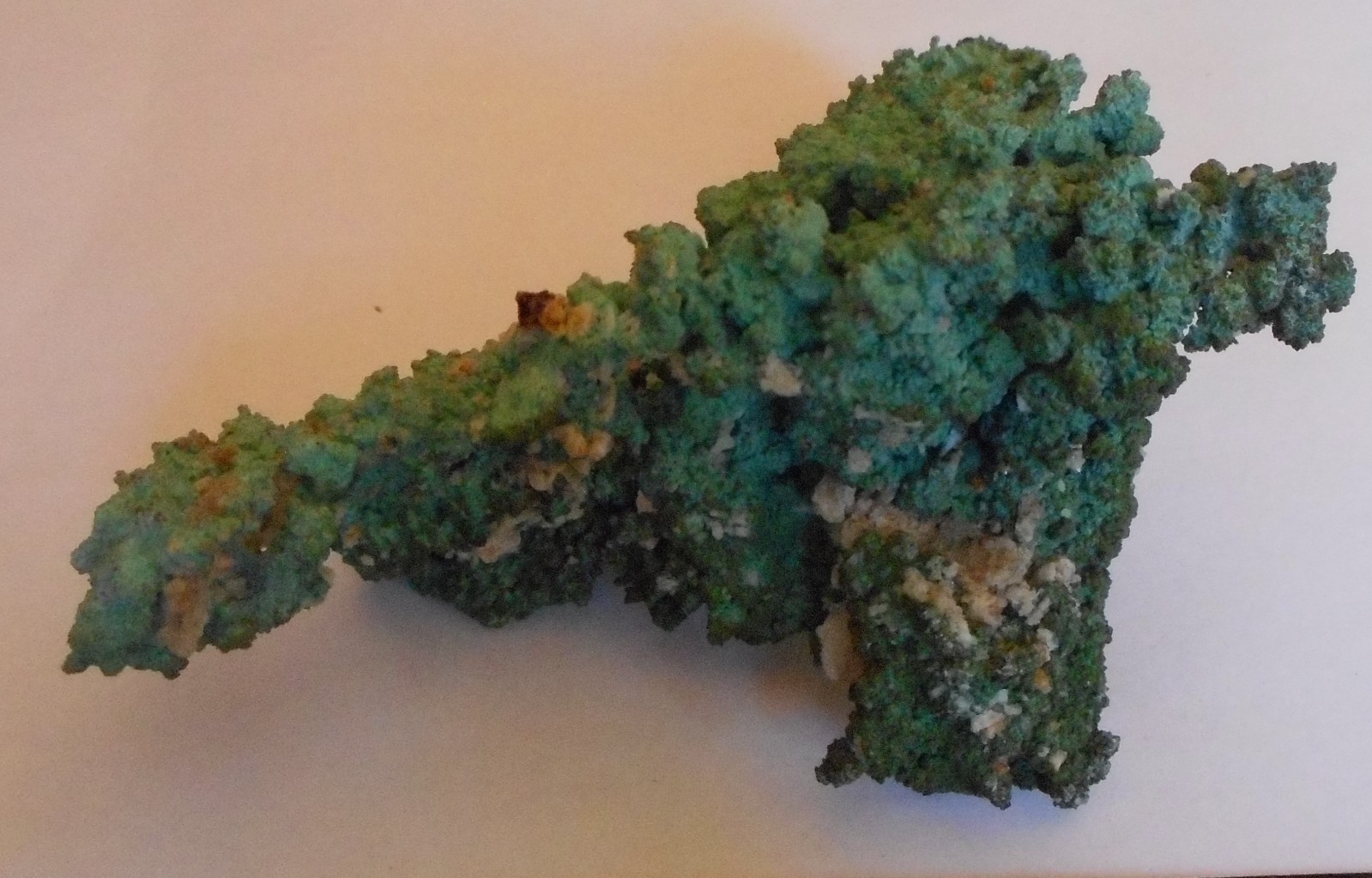 Huge Natural Green Copper Crystal Specimen Michigan . 6.0″ . 711 grams . 1.5 Lb