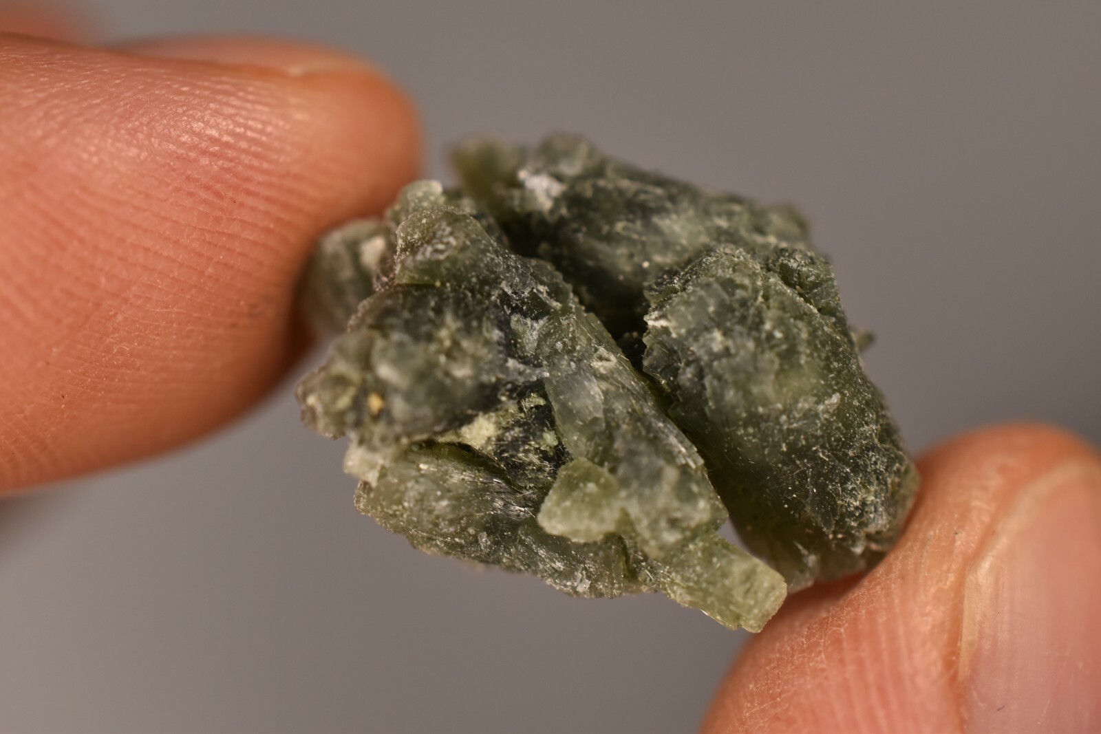 3 *GREEN PREHNITE* Specimen 2-4cm 19.4g Natural Crystal Cluster Rough