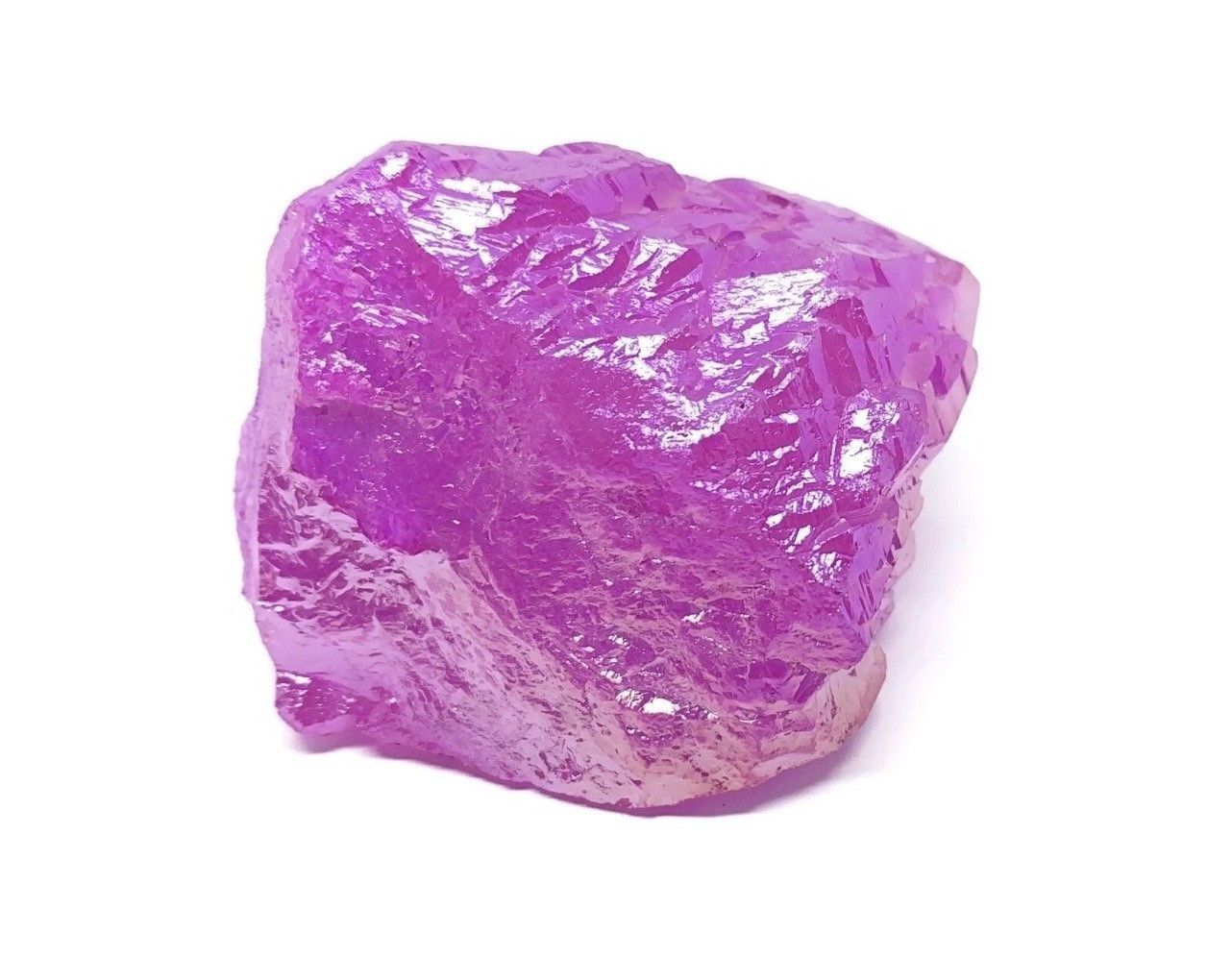 Pink Aura Genuine Quartz 69g