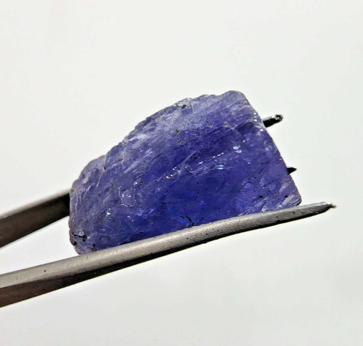Natural Tanzanite Rough 35ct Raw Gemstone Crystal for Cutting Lapidary Collectin