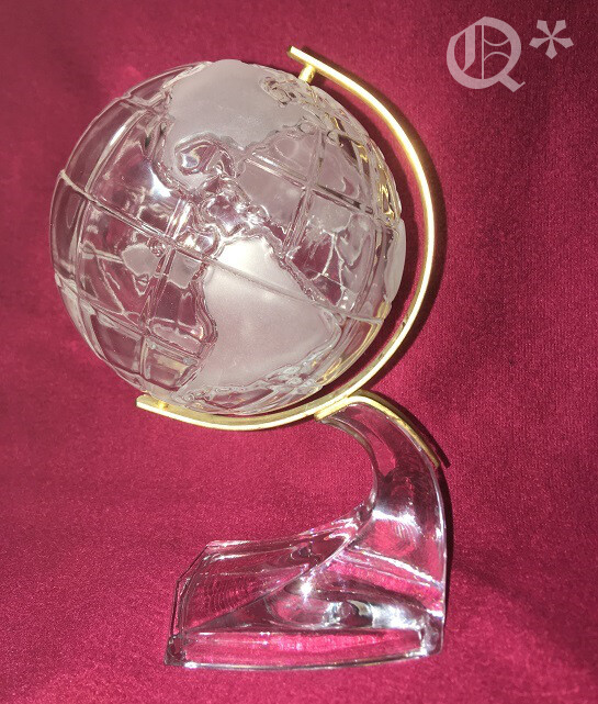 Crystal Globe Table Decoration