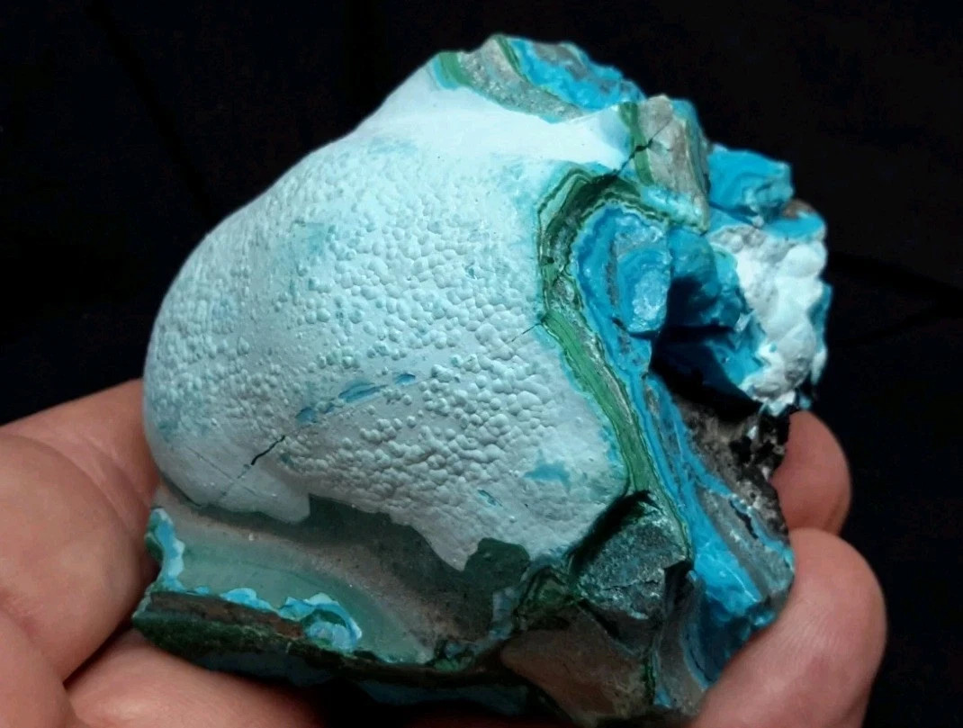 2.25″ CHRYSOCOLLA from Katanga, Democratic Republic of the Congo