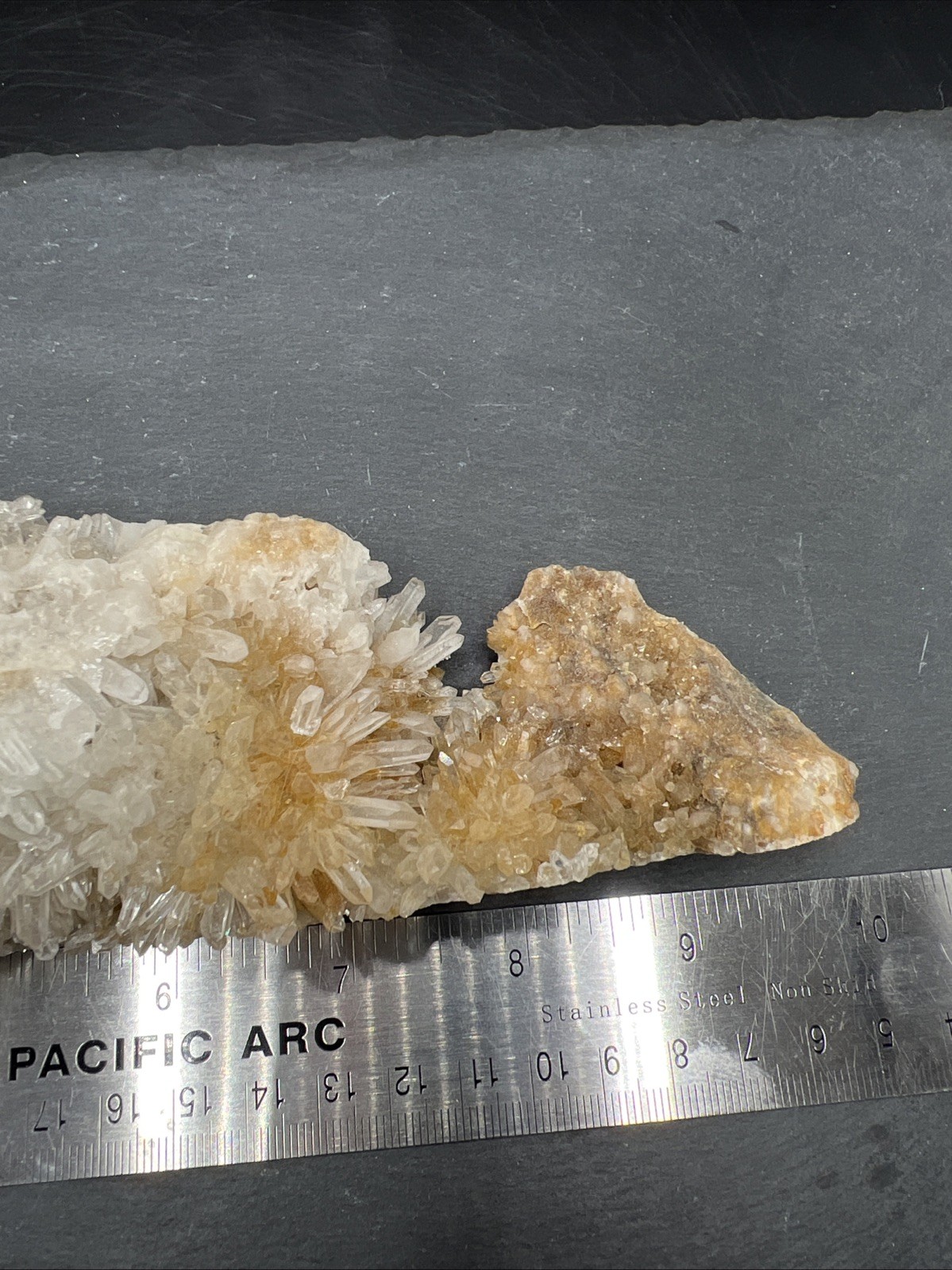 1.13 Lbs. Natural White Clear Quartz Crystal Cluster Rough Specimen