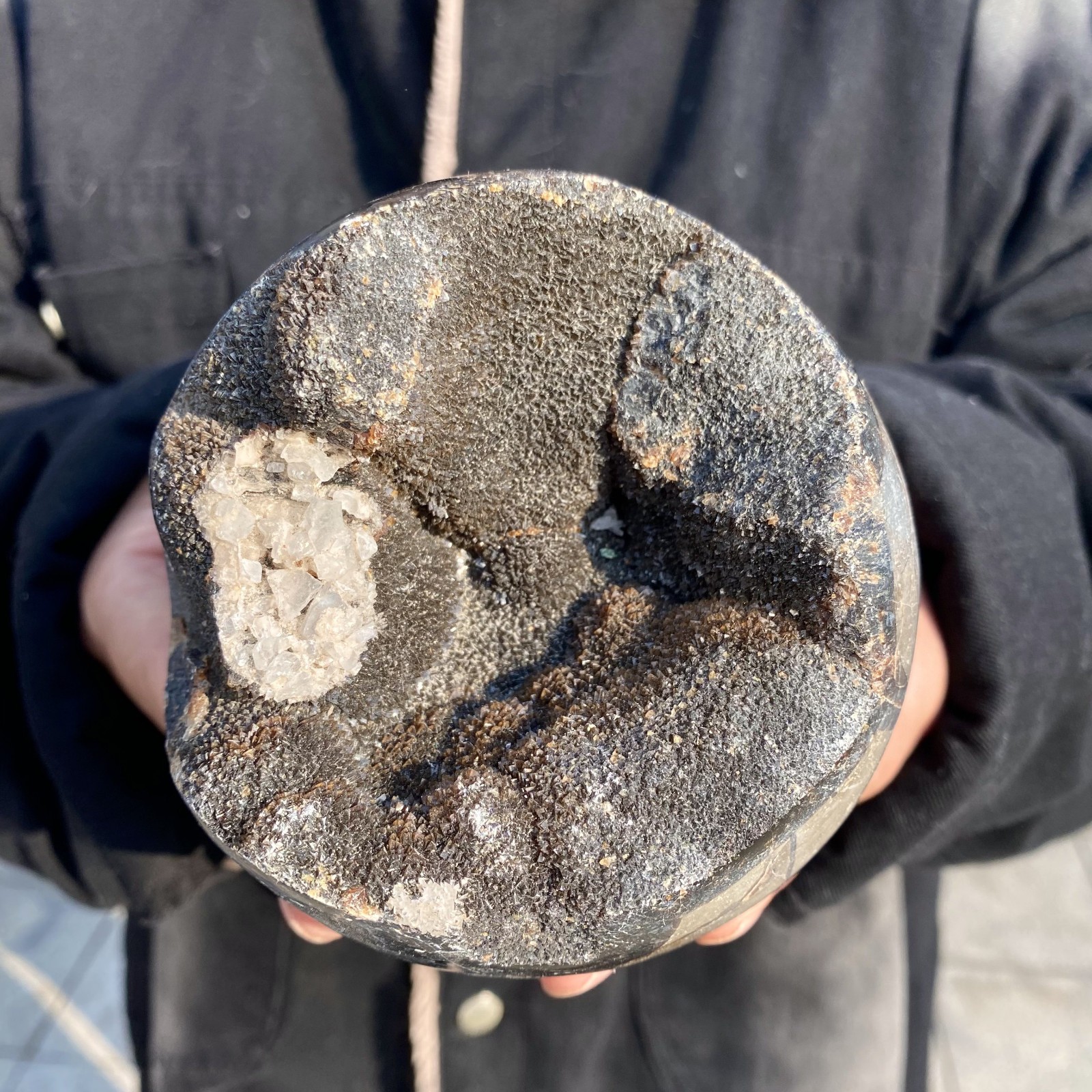 3.4LB natural turtle shell stone egg spiritual healing