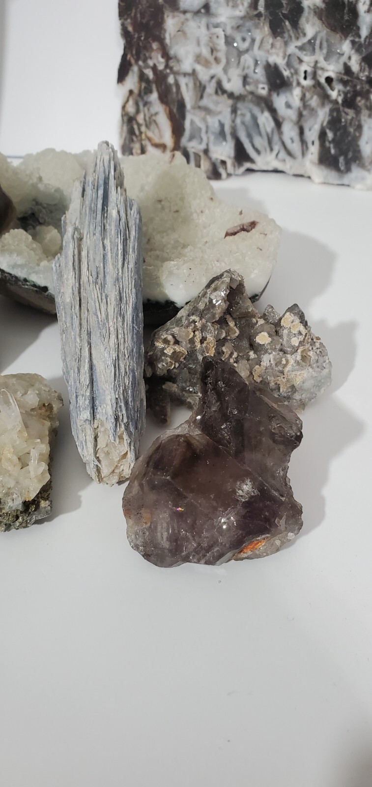 7 Raw Specimen Set – Rough Gemstones Assorted – Mixed Lot Healing Crystals Sp69