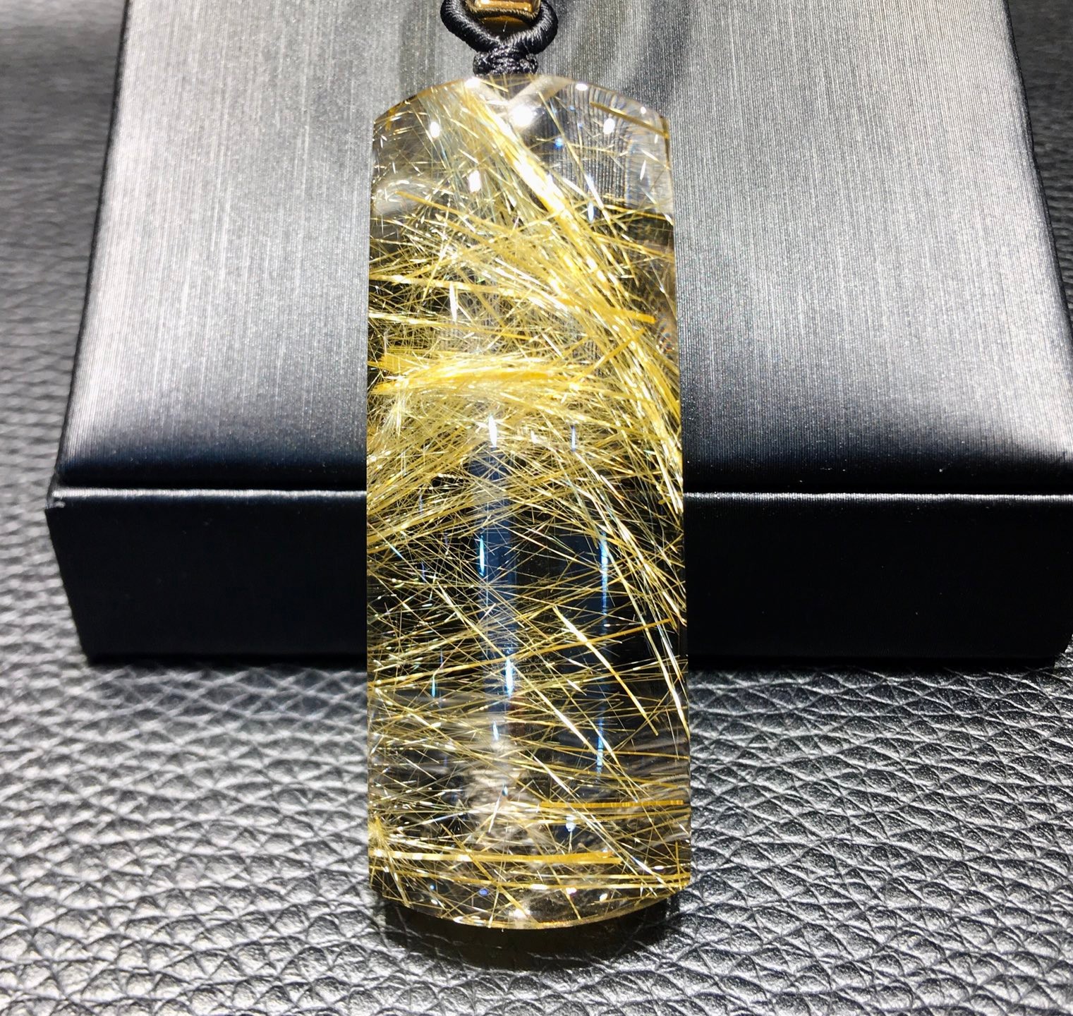 22G Natural Brazilian Titanium Crystal No Matter Brand Crystal Pendant