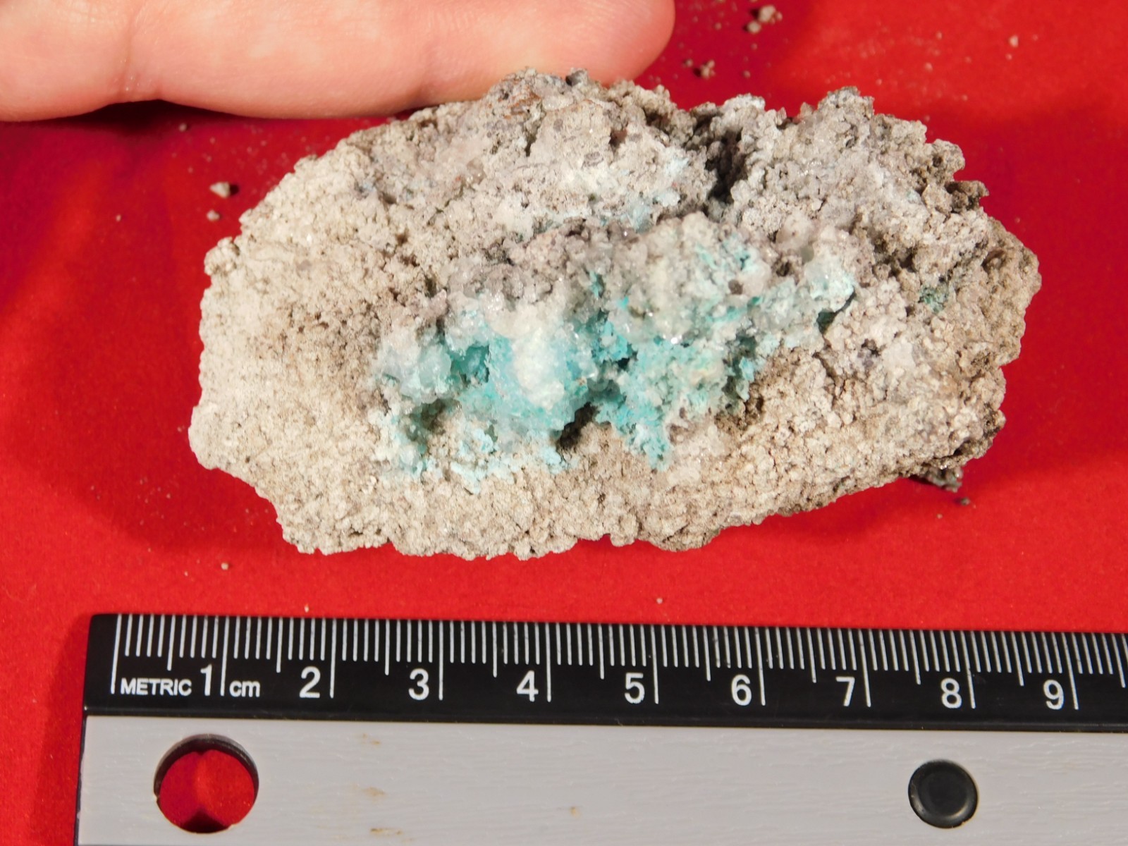 Light BLUE! CHRYSOCOLLA Cluster Under Translucent Druzy Quartz Mexico 133gr