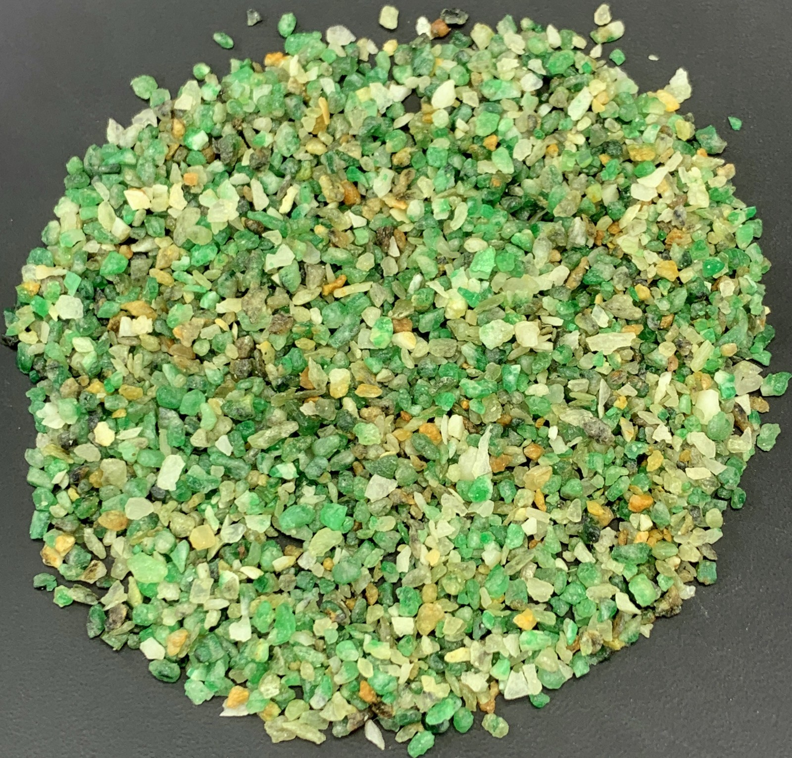 2 Grams Rough Green Emerald Crystals Lot From Swat Pakistan