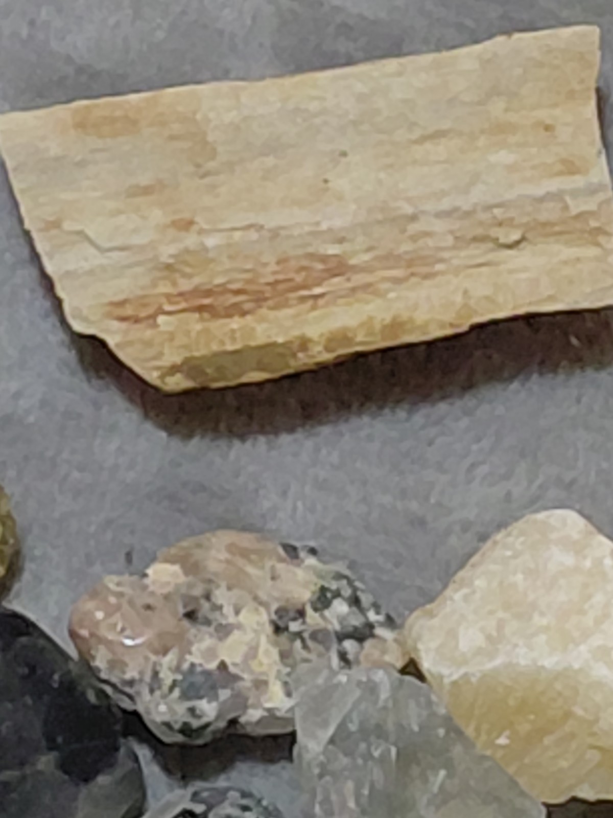 crystals rocks fossils minerals mixed lot Over 2lb