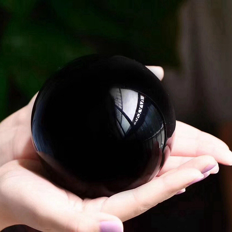 Natural Clear Rose Quartz Crystal Orb Ball Healing Energy Stone Sphere W/ Stand