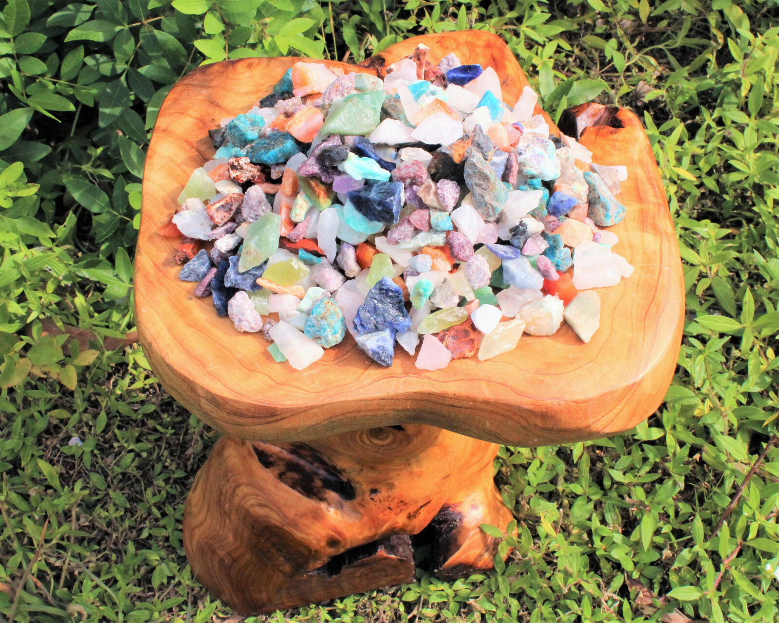 Rough Assorted Chips Wholesale Bulk Lots (Natural Raw Crafters Gemstone Mix)