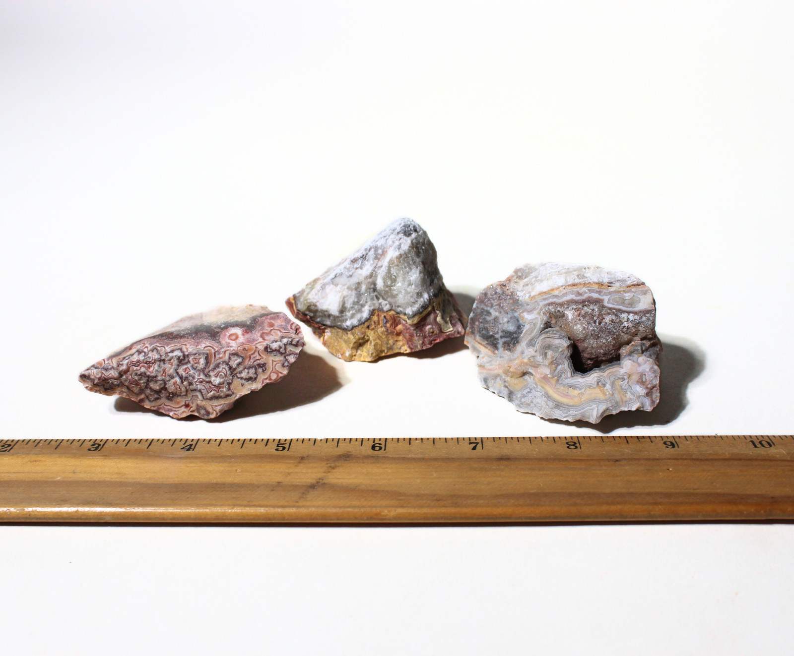 Crazy Lace Agate – Rough Rocks for Tumbling – Bulk Wholesale 1LB options