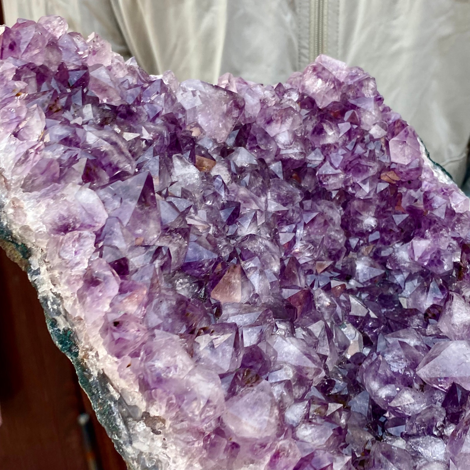 8.48LB Natural Amethyst Cluster quartz cluster crystal mineral specimen Healing