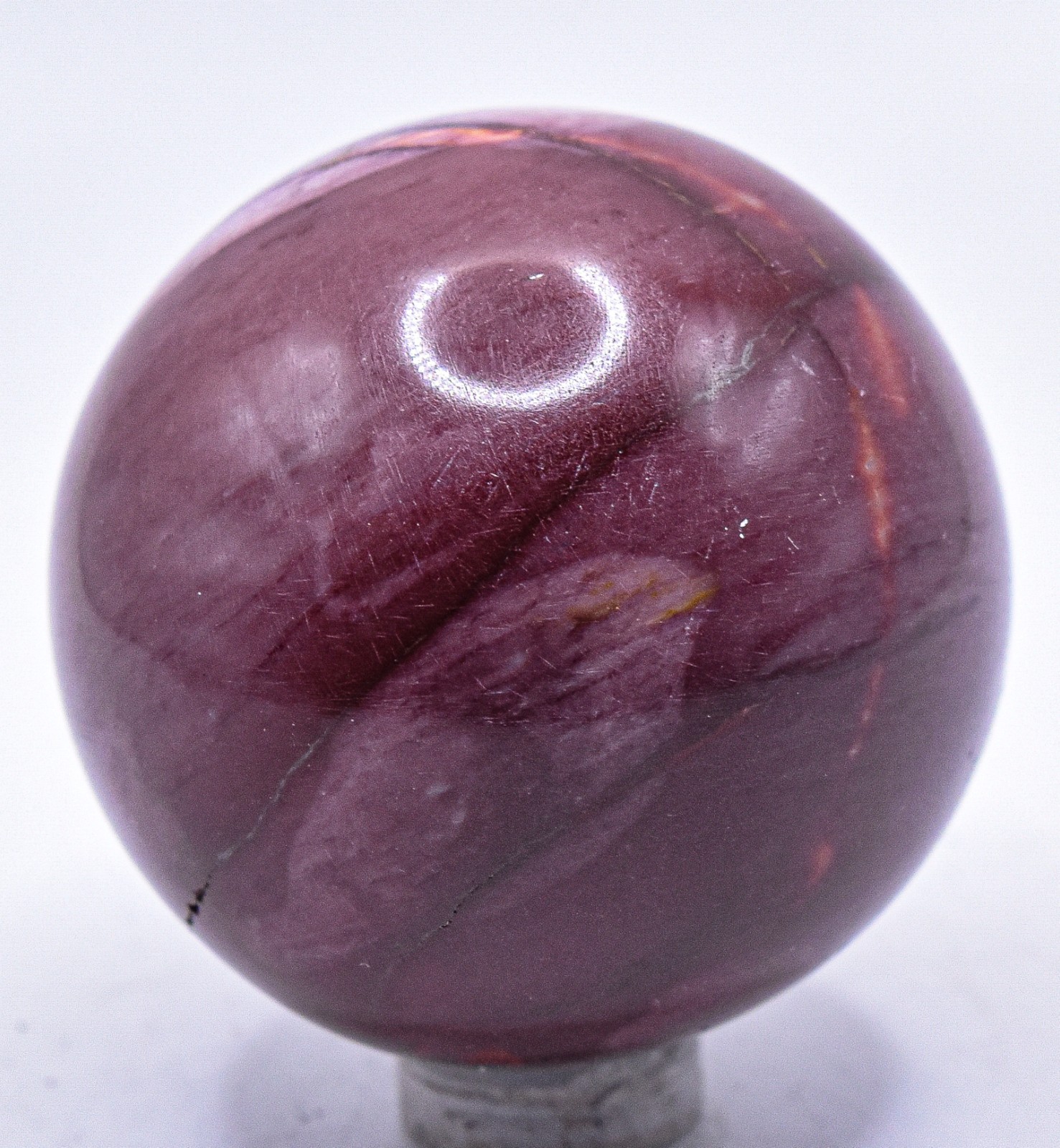 48mm Purple Mookaite Jasper Sphere Polished Gemstone Crystal Mineral – Australia