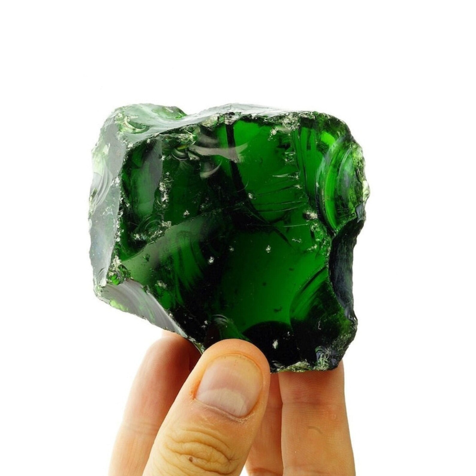 Green Andara Obsidian 450-500 Carat, Natural Untreated AAA Premium Grade