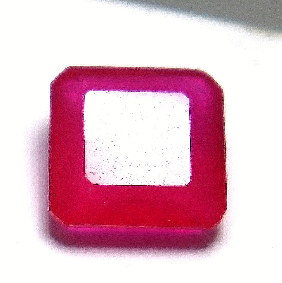 Natural Red Beryl Bixbite From Utah 10 Ct Certified Radiant Cut Loose Gemstone