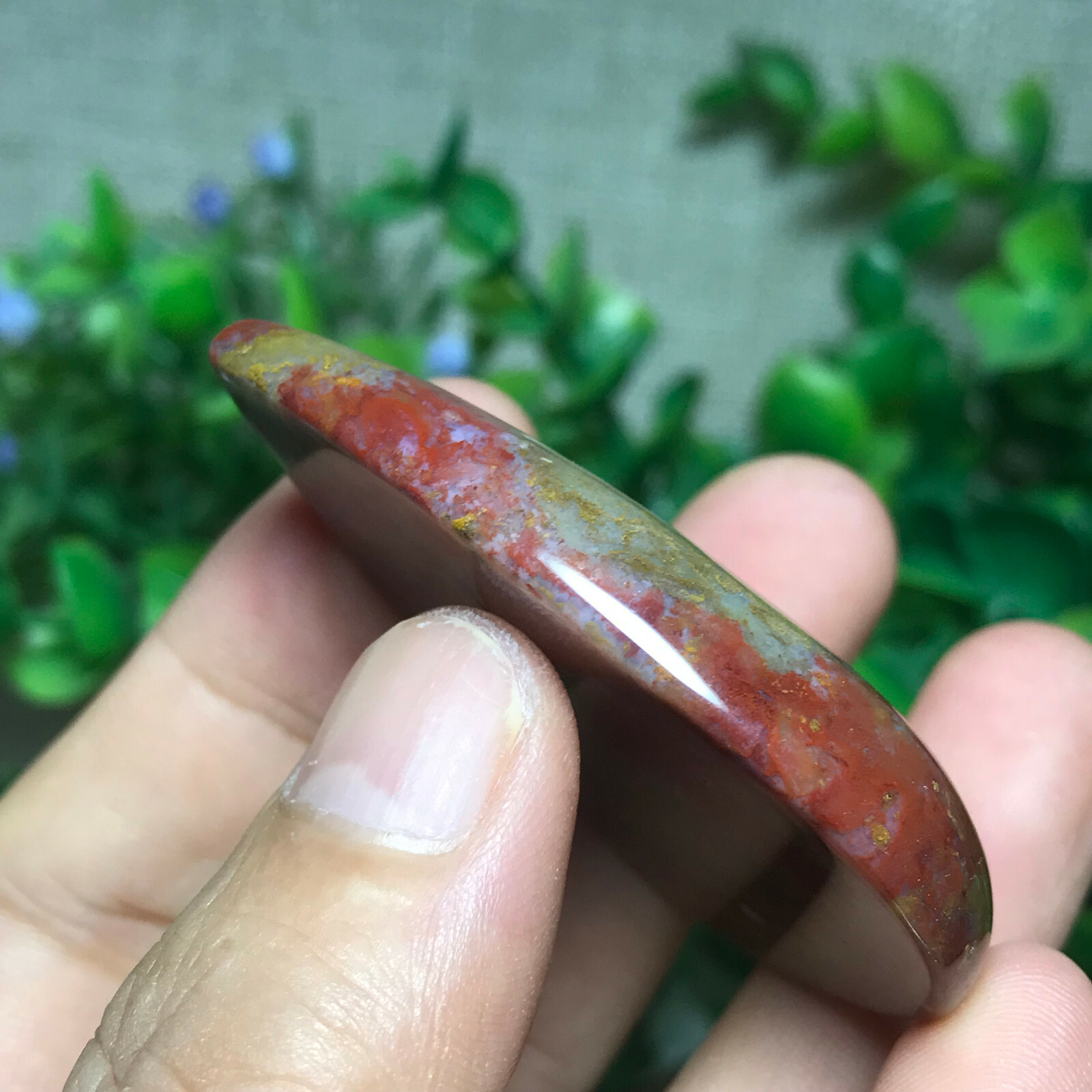 28g Natural Quartz Crystal agate Droplet shape 01