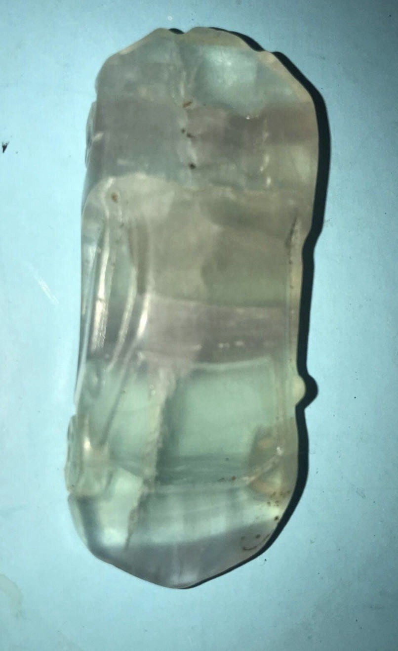 Hand Carved – Lamborghini – Rose Quartz Gemstone – 1 Pcs – 65x30x15mm – 50g;