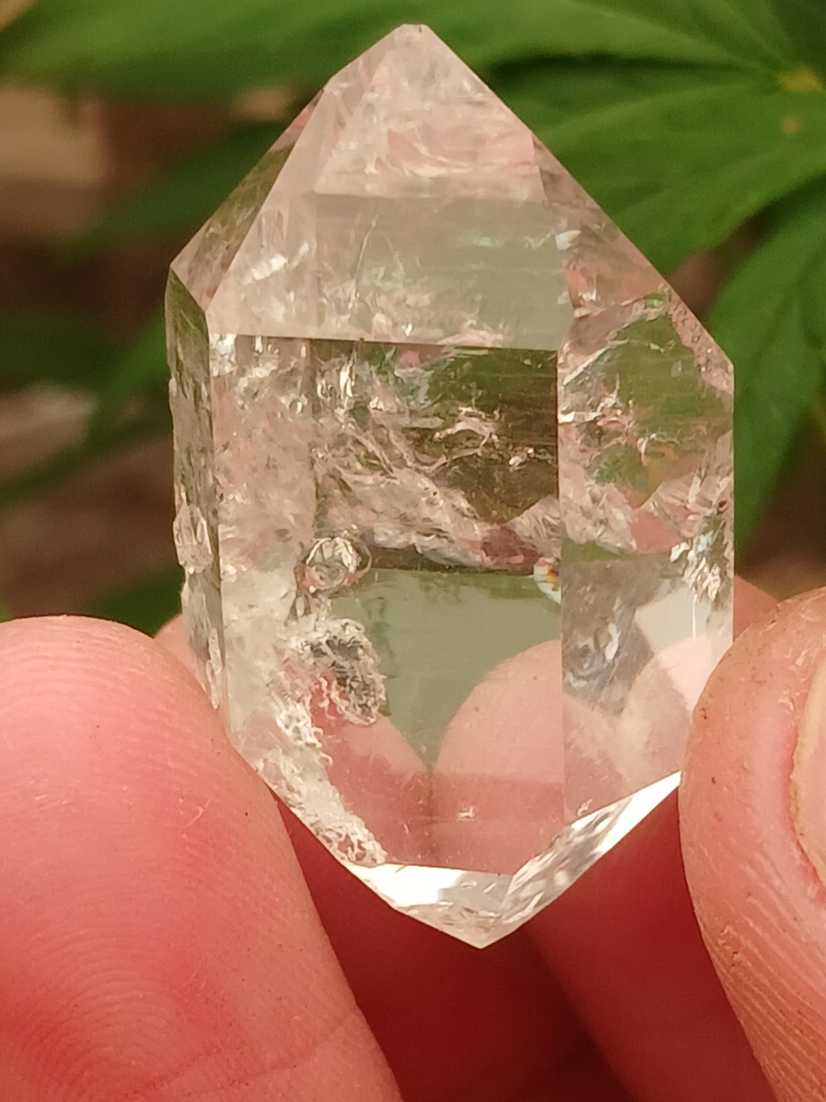 Genuine 11g Herkimer 💎 Miner Direct NY ❤️ Great Clarity With 🌈s