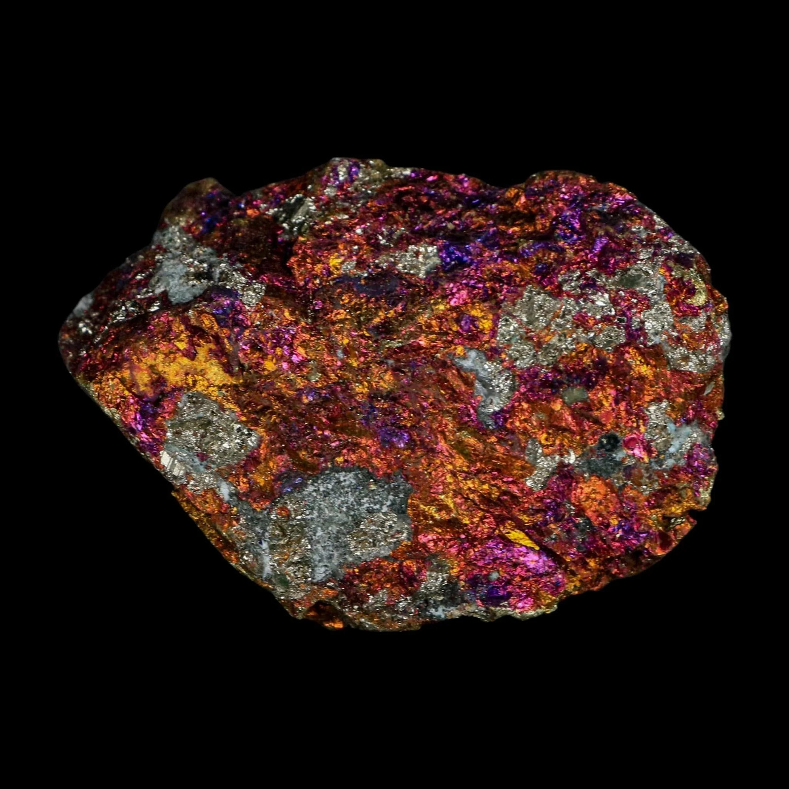 2.8″ Chalcopyrite Bornite Brilliant Multicolored Peacock Ore Chihuahua Mexico