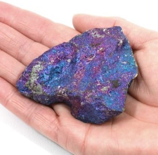 Unique Irregular Peacock Ore Chalcopyrite – Rustic Nautical Hanging Decor