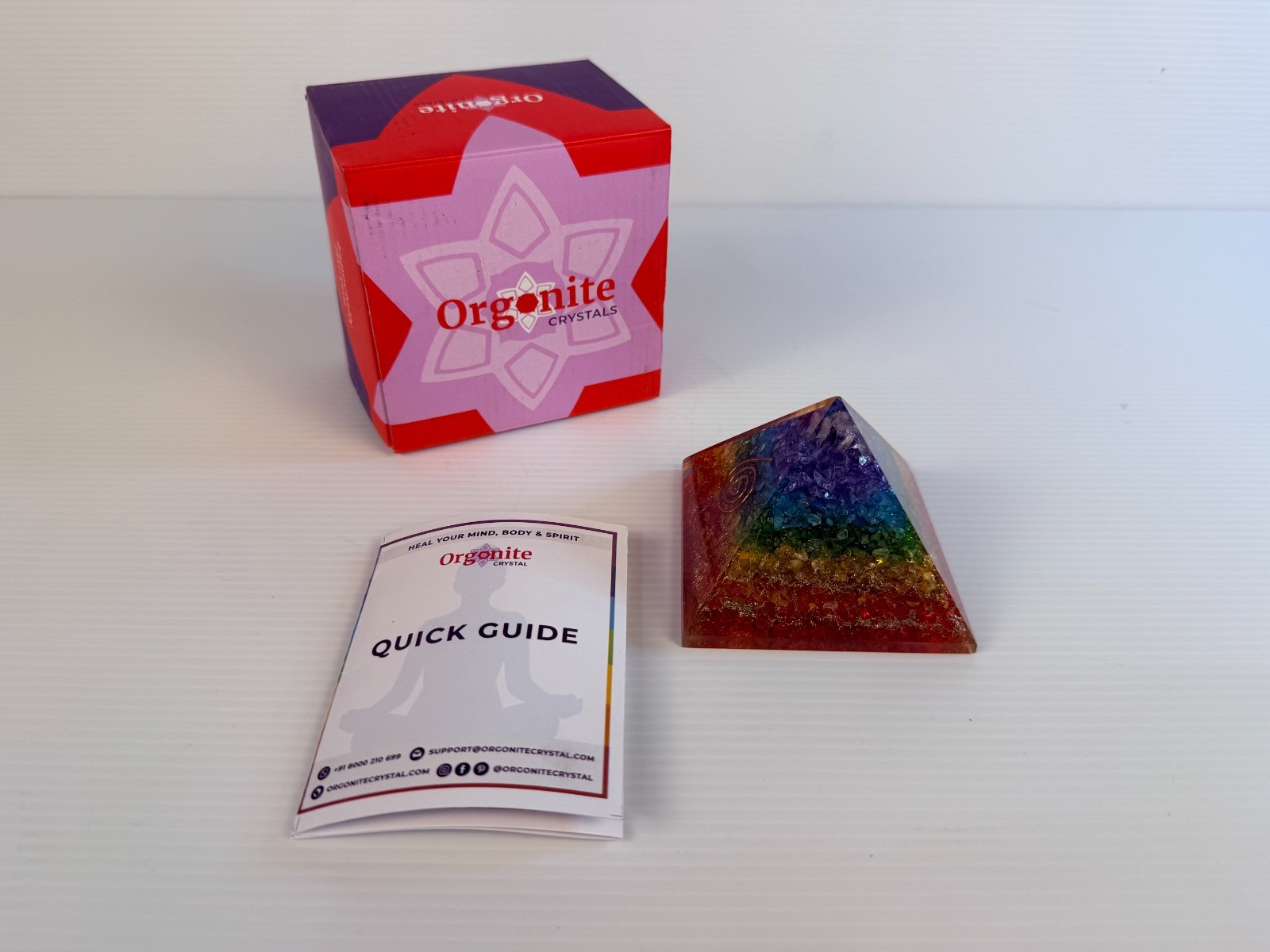 Orgone Energy Pyramid – Chakra Healing Meditation, Crystal Orgonite