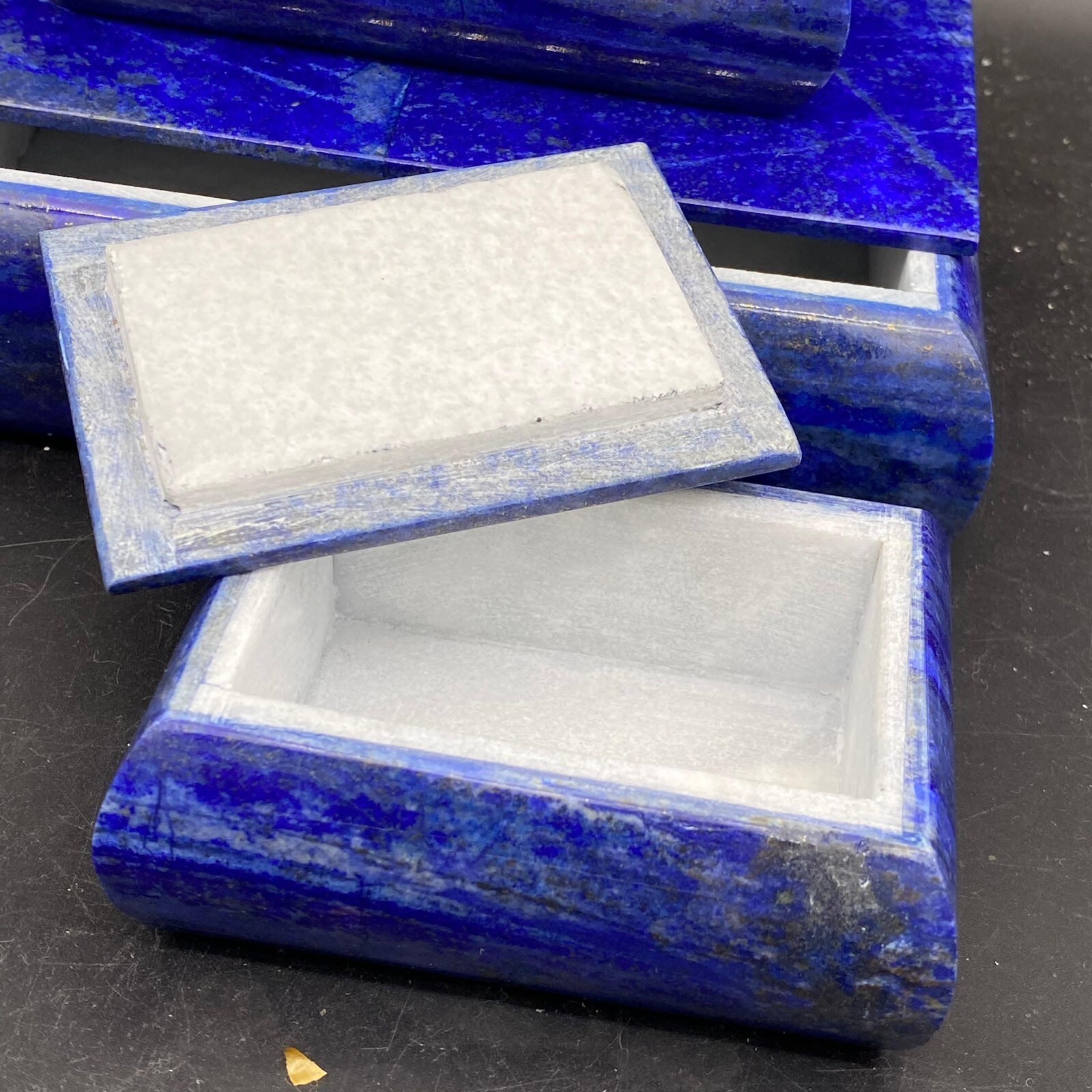 Natural Lapis Lazuli Jewelry box set AAA+ Quality from Afghanistan