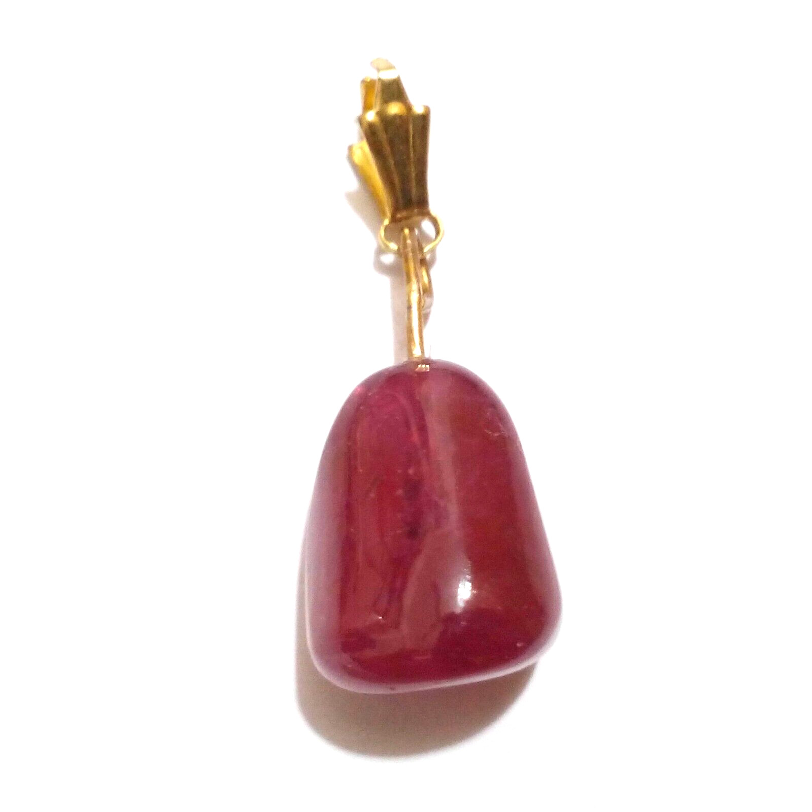 Awesome Red Ruby Cabochon Drill Tumble Beads 11.20 Crt Ruby Loose Gemstone
