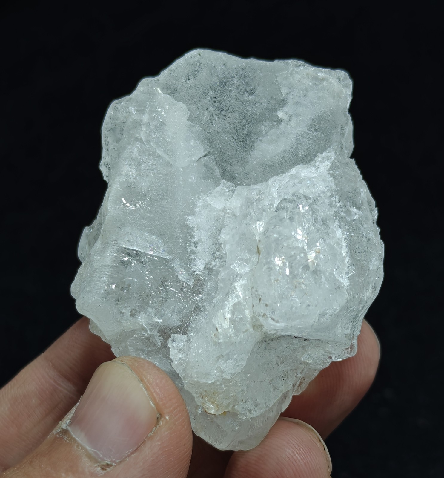 Natural Pollucite 76 grams Etched Formation