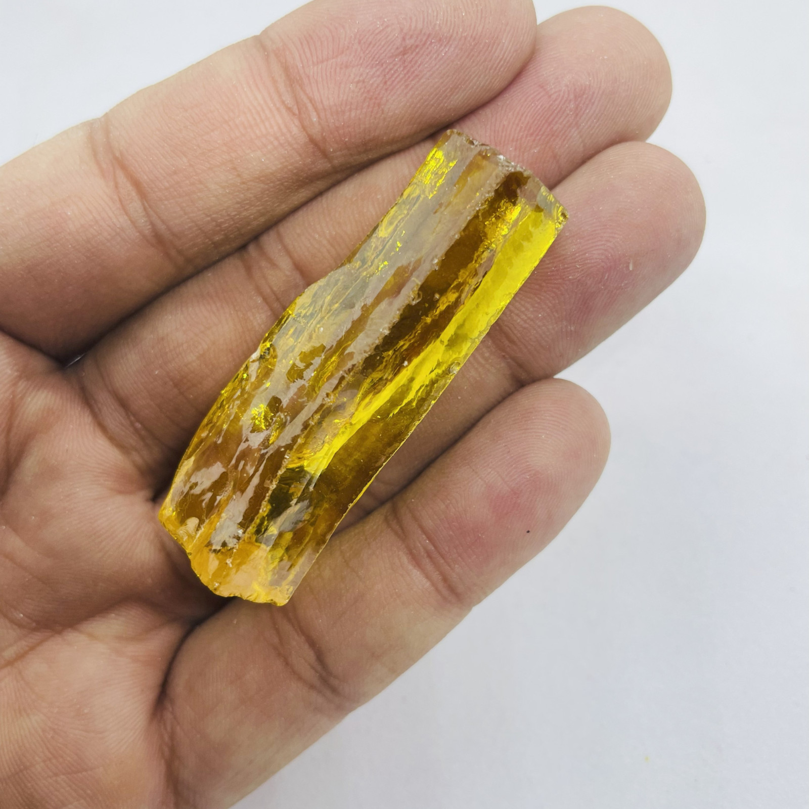 Raw Yellow Zircon Natural Rough Gemstone 150-250CT | Untreated Healing Crystal