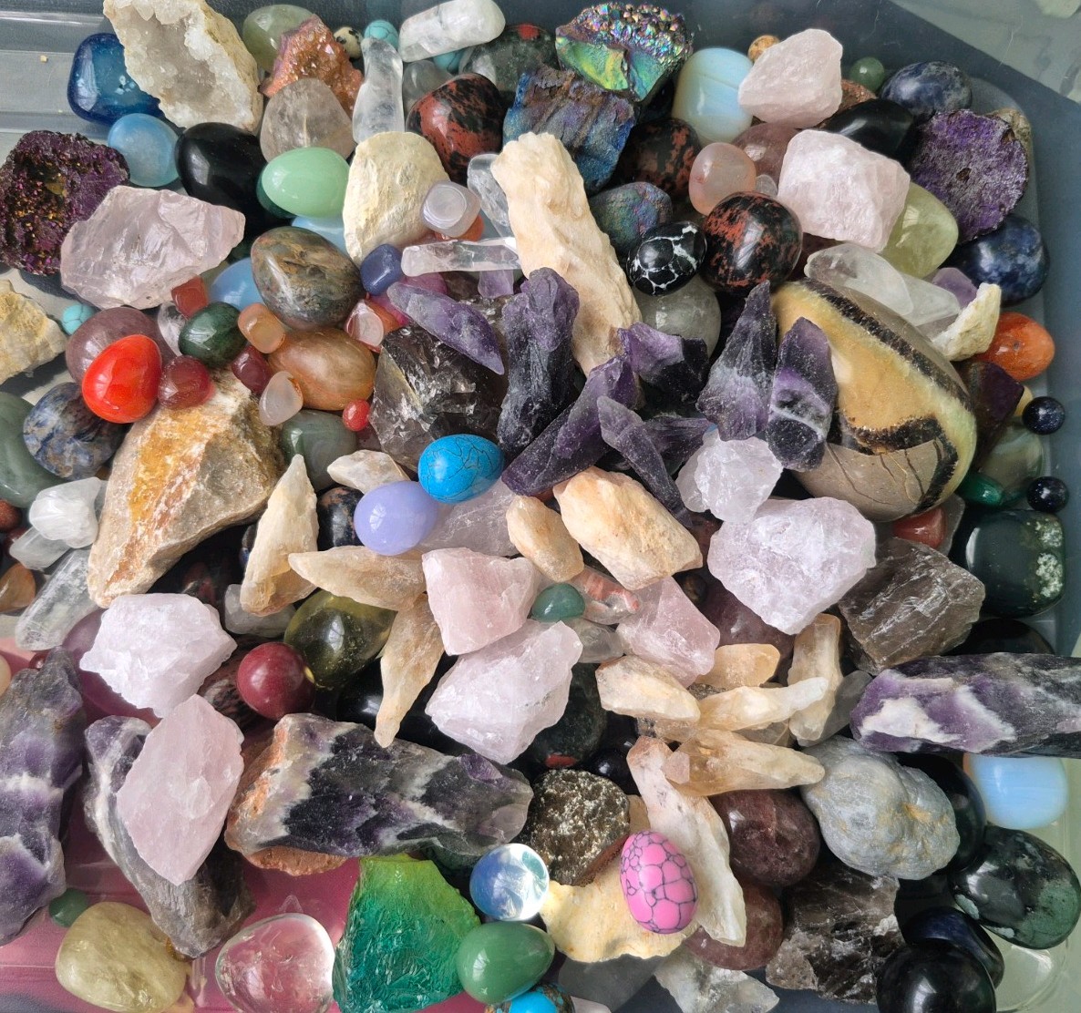 Gemstone Mystery Scoop 3oz-5oz All Sorts Of Sizes Crystal Confetti Random