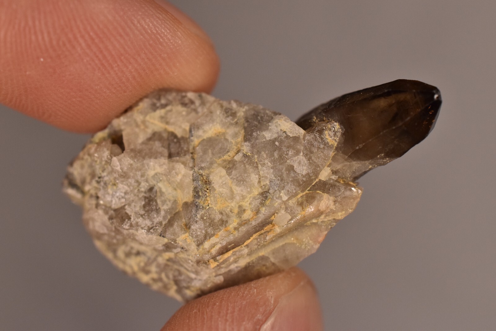*AUSTRALIAN* Quartz Crystals 2-4cm 30.5g Natural Smokey Clear Citrine Smoky