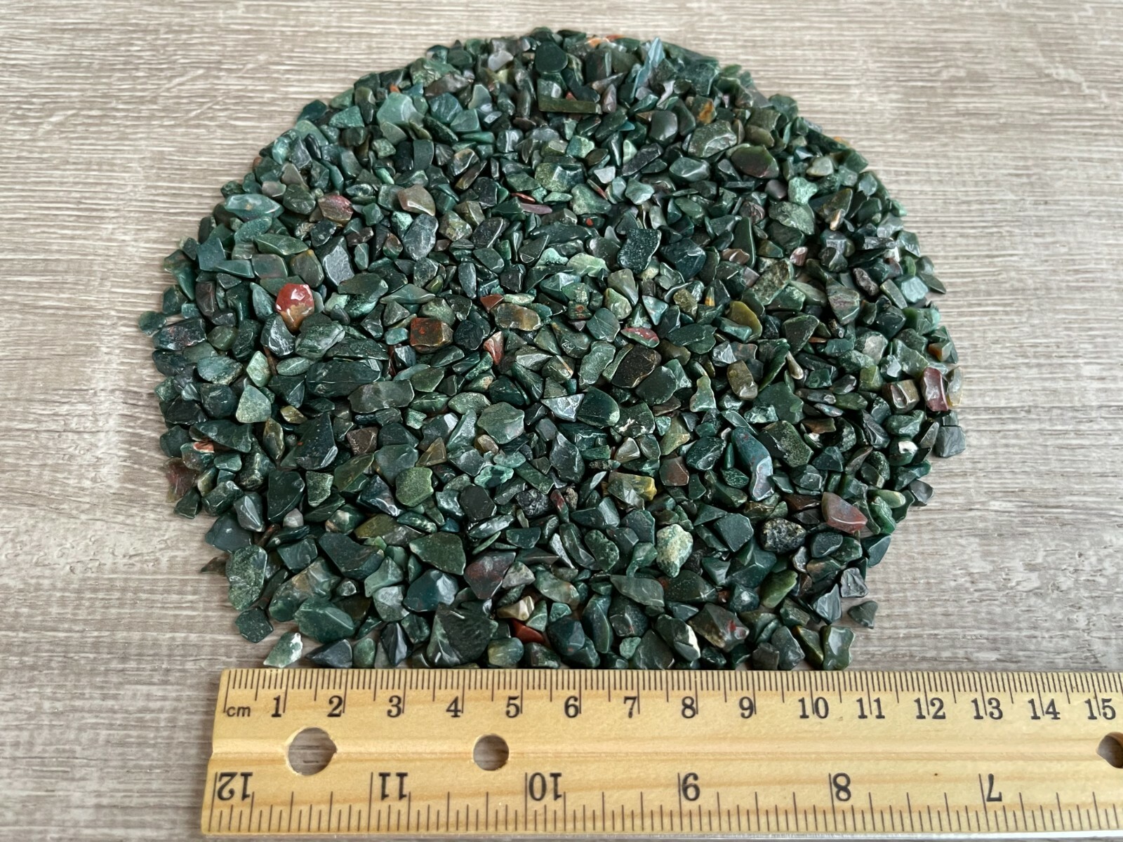 Grade A++ Bloodstone Semi Tumbled Gemstone Mini Chips 5 – 8mm,Wholesale Bulk Lot