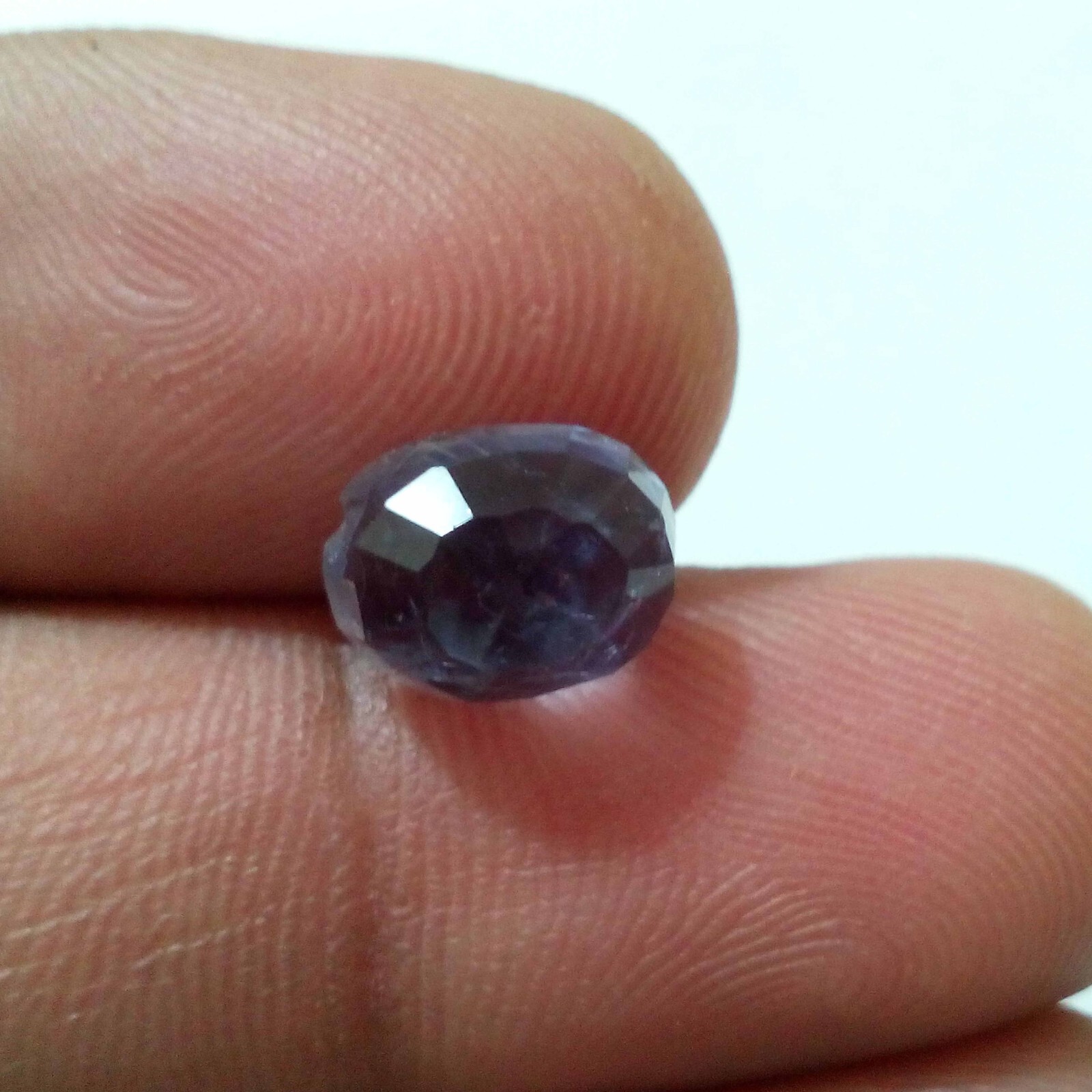 Good Quality Blue Iolite Faceted Oval Shape 3.30 Crt 10x8x5.50 MM Loose Gemstone