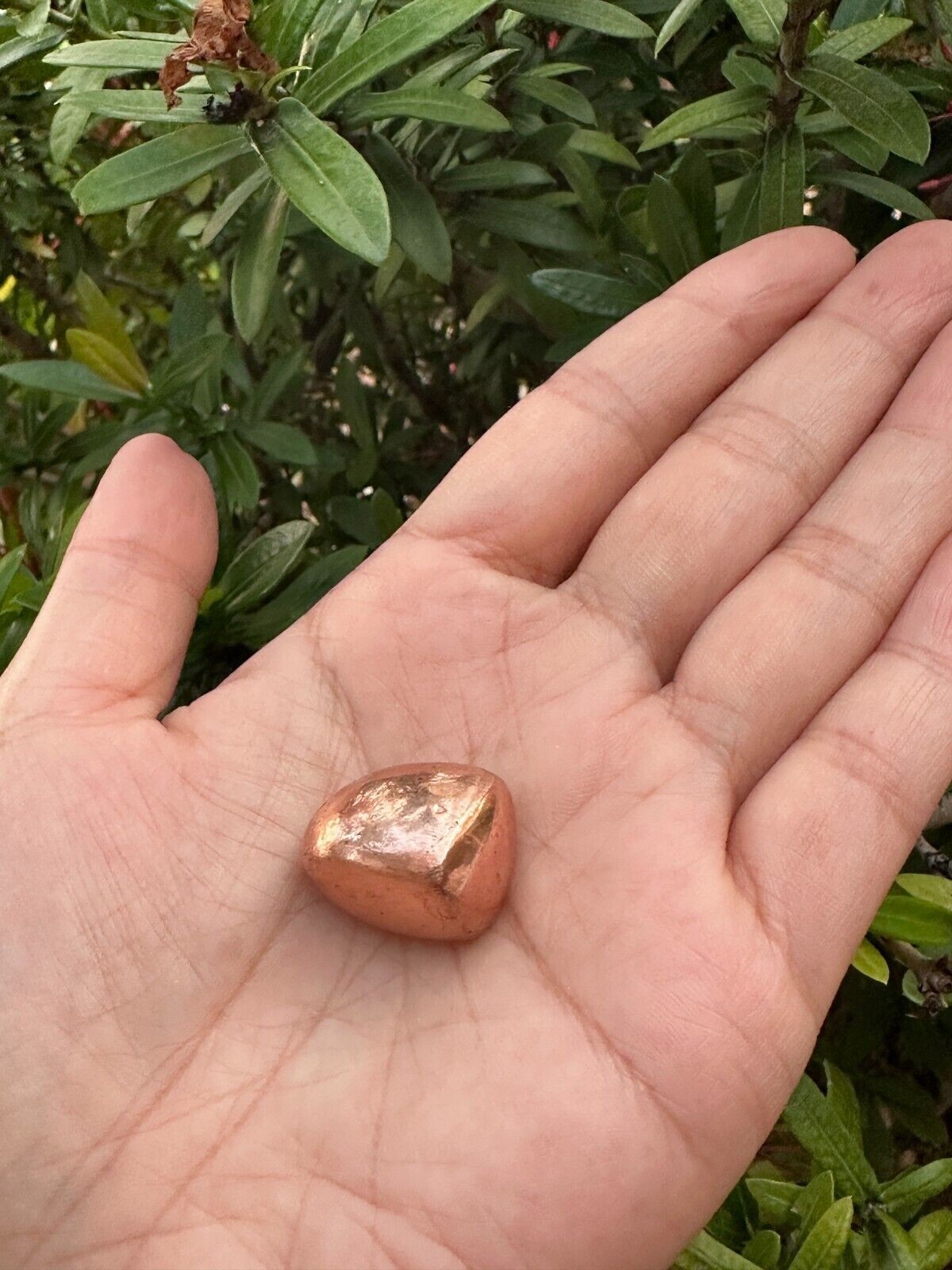 Grade A++ Copper Tumbled Stones, 0.75-0.85 Inch Tumbled Copper, Copper Crystals