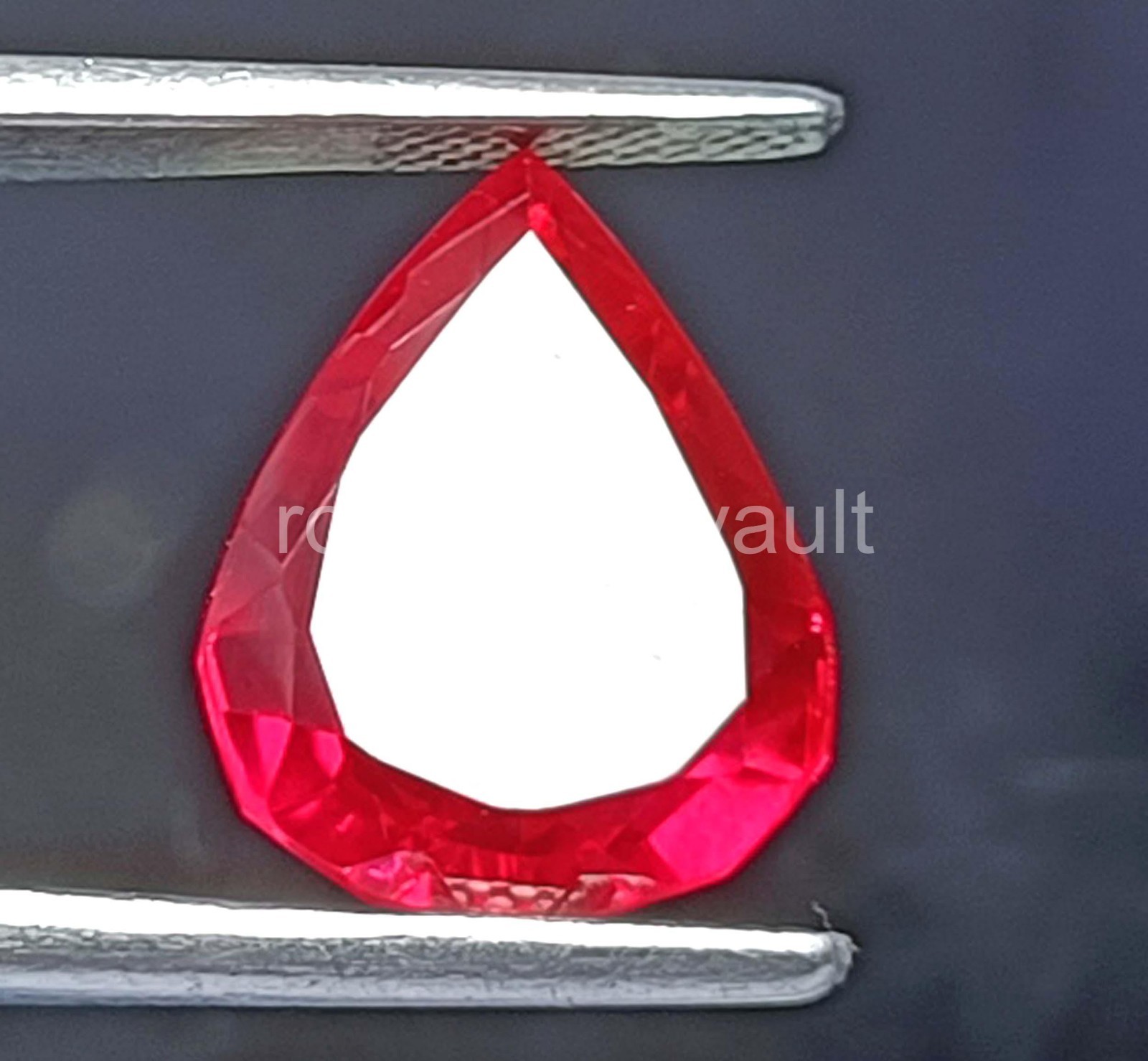 8.35 Carat Natural Pink Ruby Pear Cut IGL Certified Loose Gemstone 5AOR”