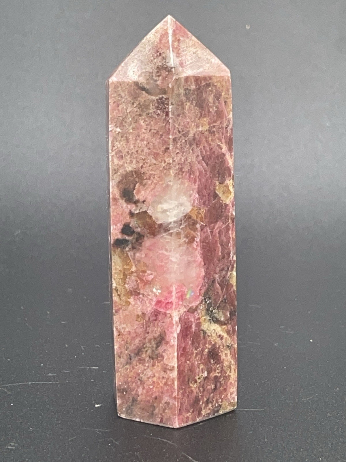 Rhodonite Tower 106g/3.7oz